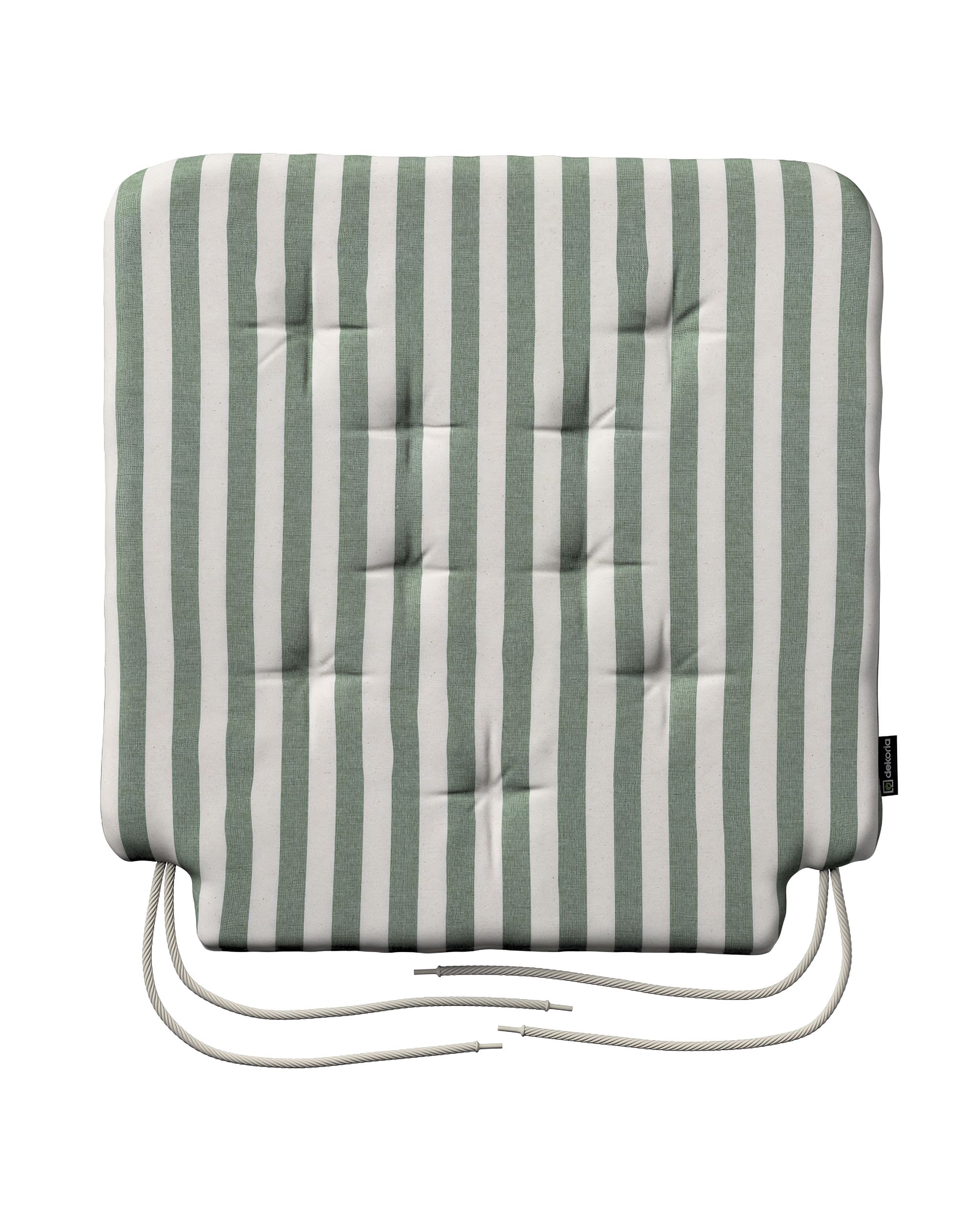 Oleg seat pad product colour green fabric patterned