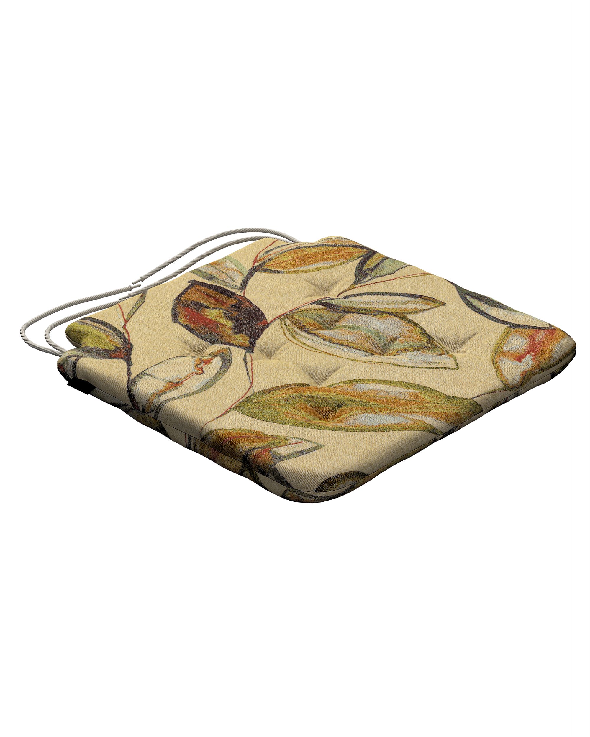 Oleg seat pad product colour beige fabric structured, patterned (hover)