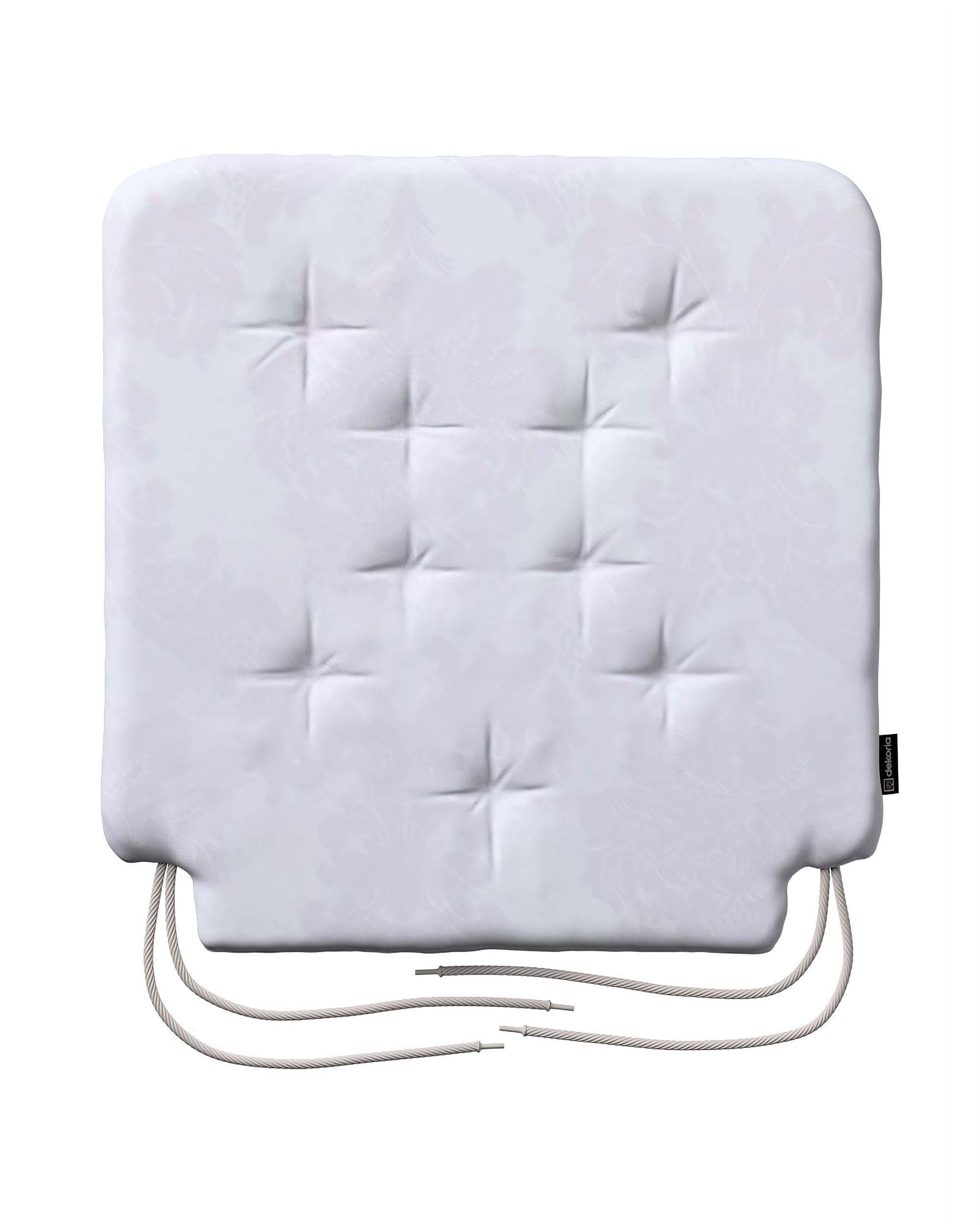 Oleg seat pad product colour white fabric gloss, structured, patterned (hover)