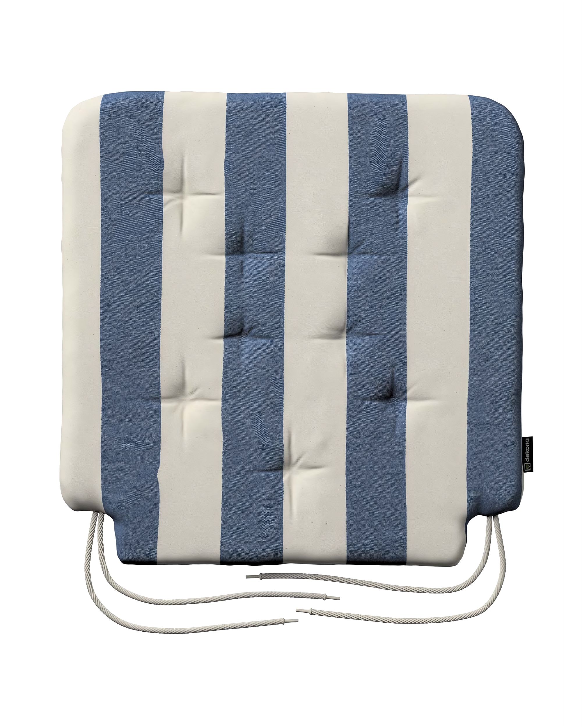 Oleg seat pad product colour blue fabric patterned (hover)