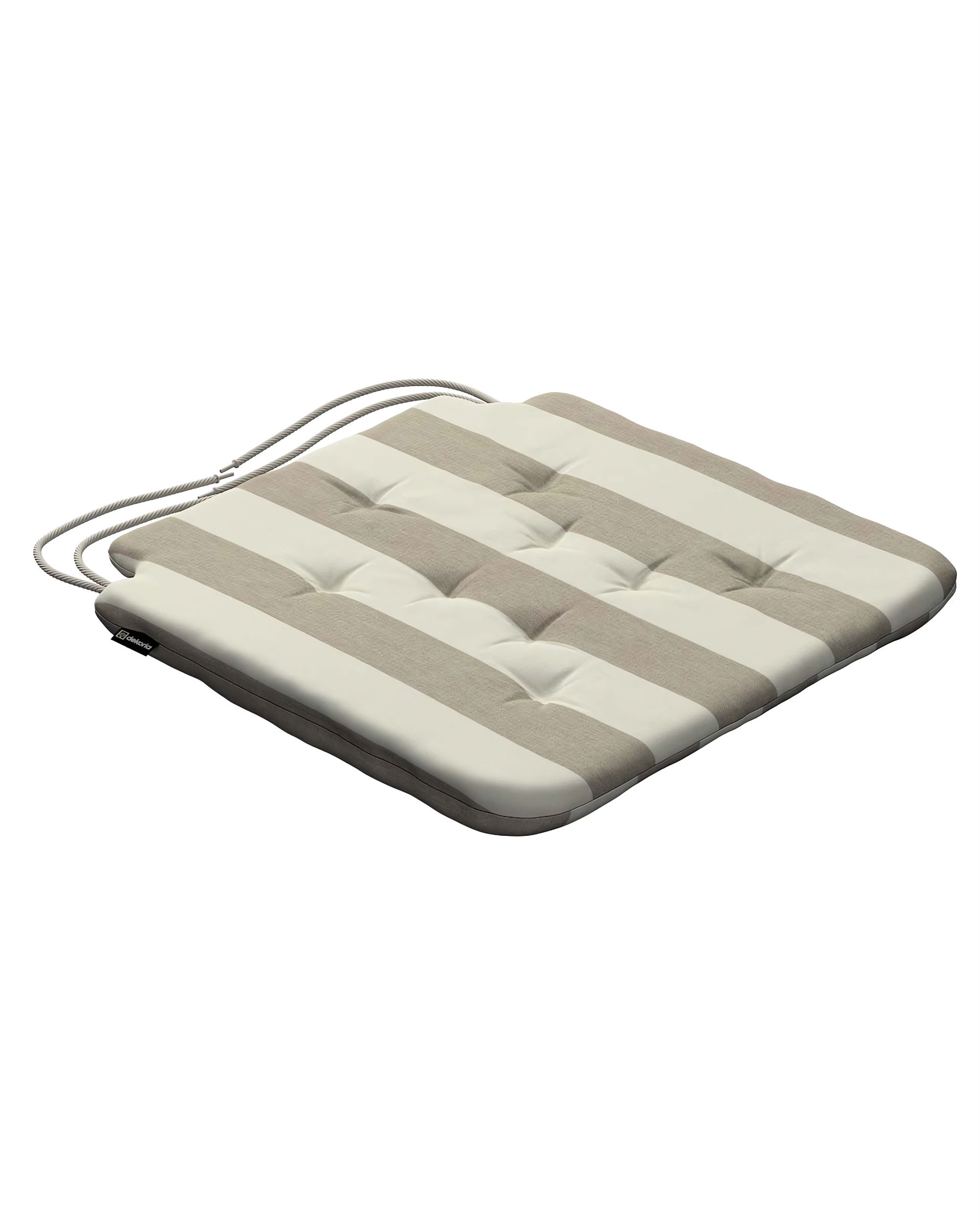 Oleg seat pad product colour beige fabric patterned