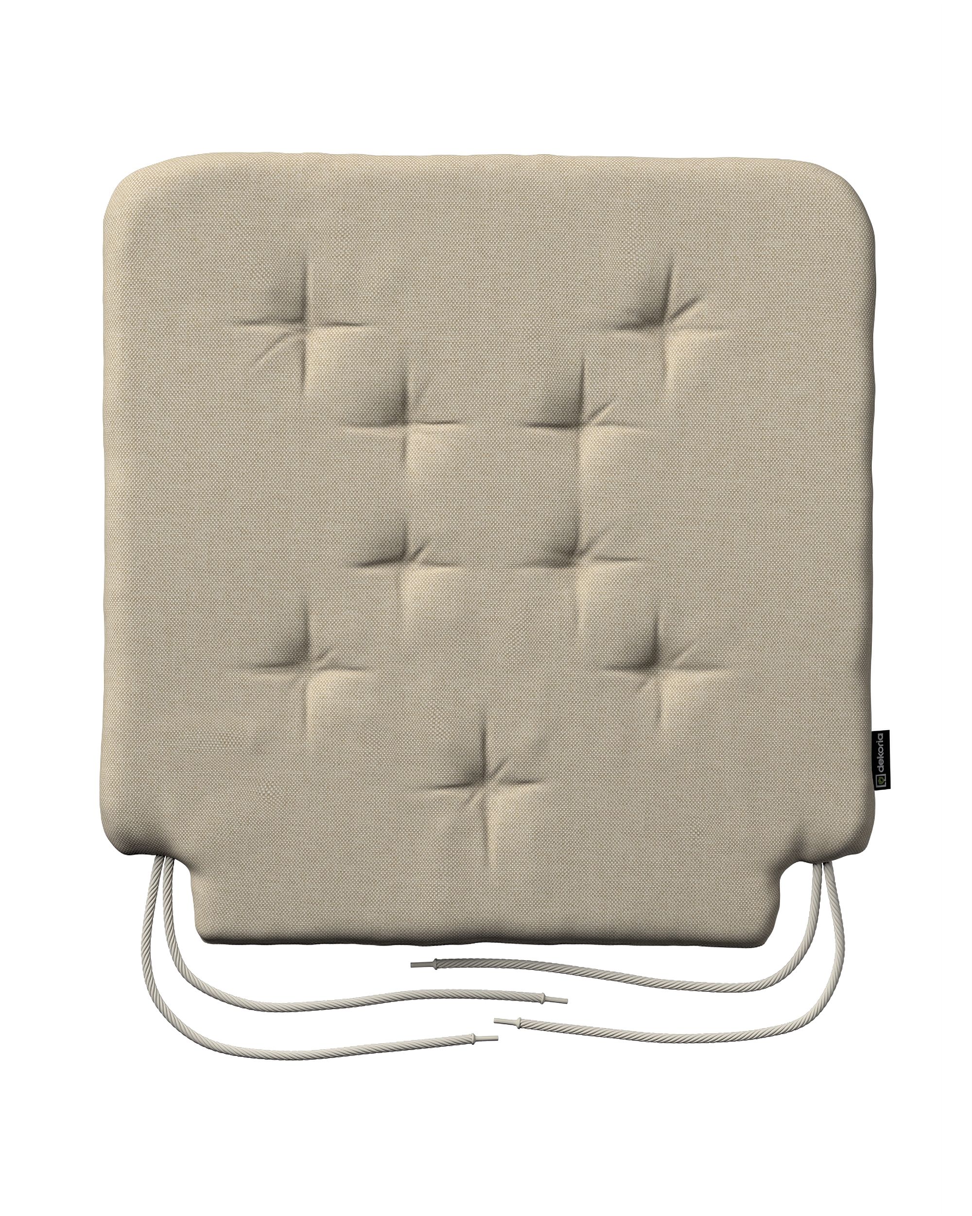Oleg seat pad product colour beige fabric outdoor, structured