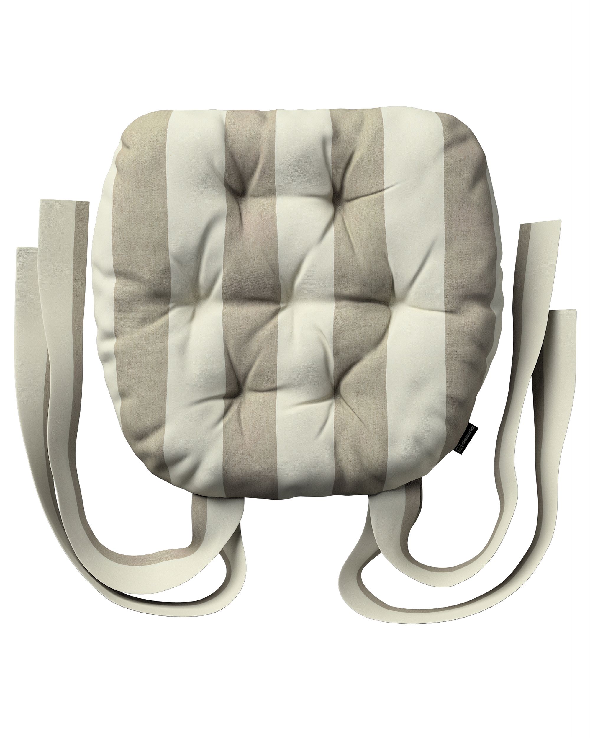 Martin seat pad product colour beige fabric patterned (hover)