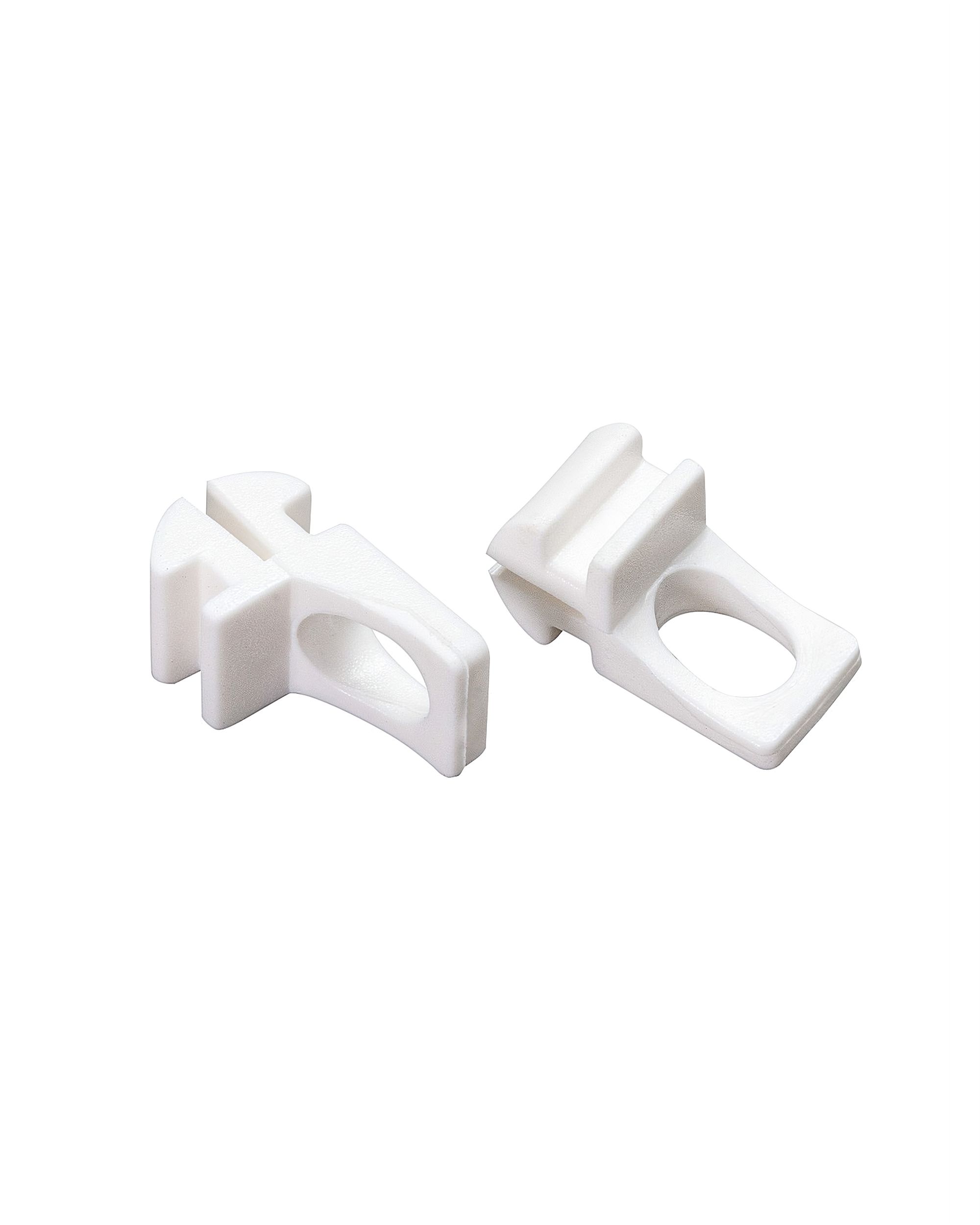 AS guide with a rail loop white 1 pcs.