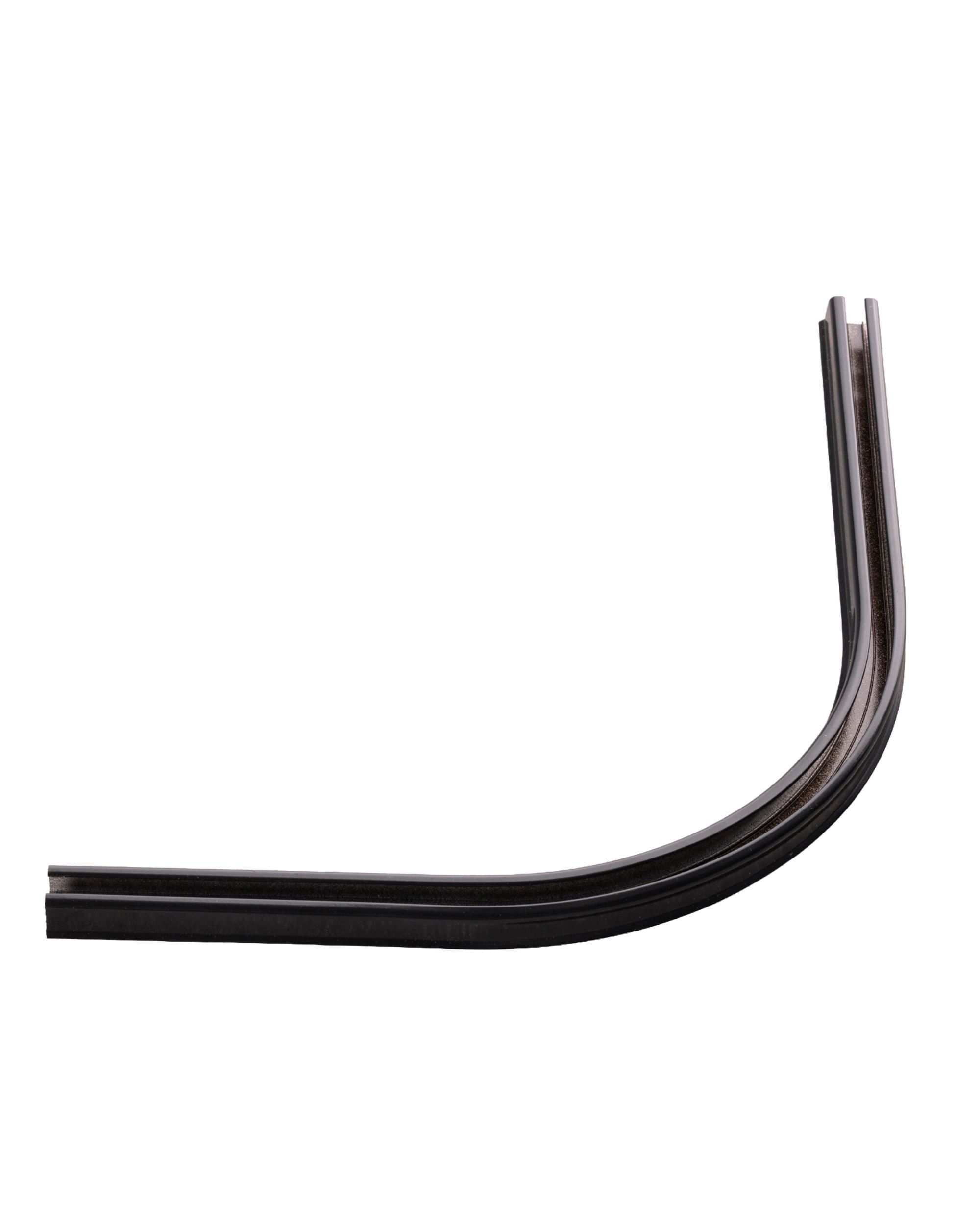 Arch to TS aluminium rail black large