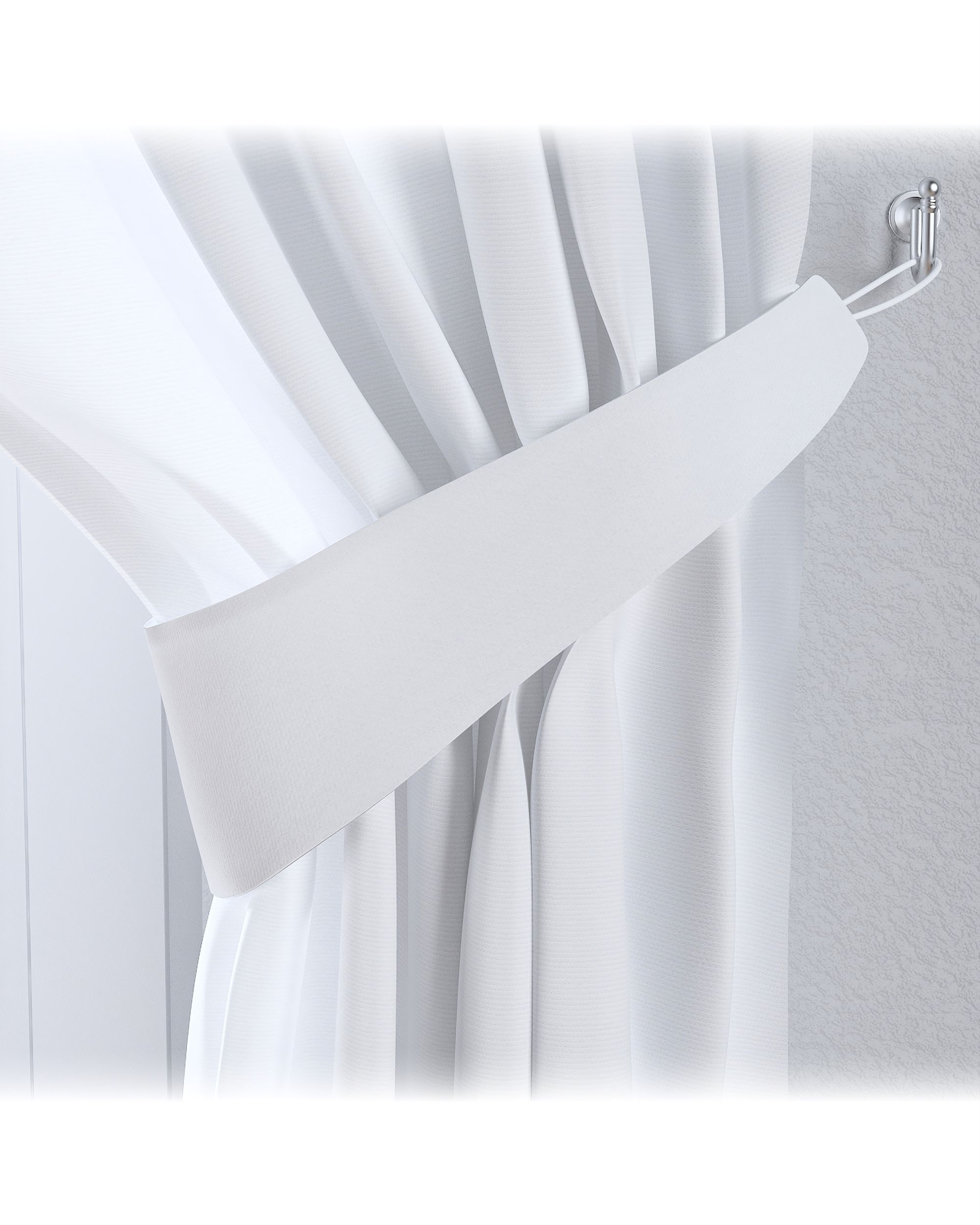 Victoria tieback product colour white