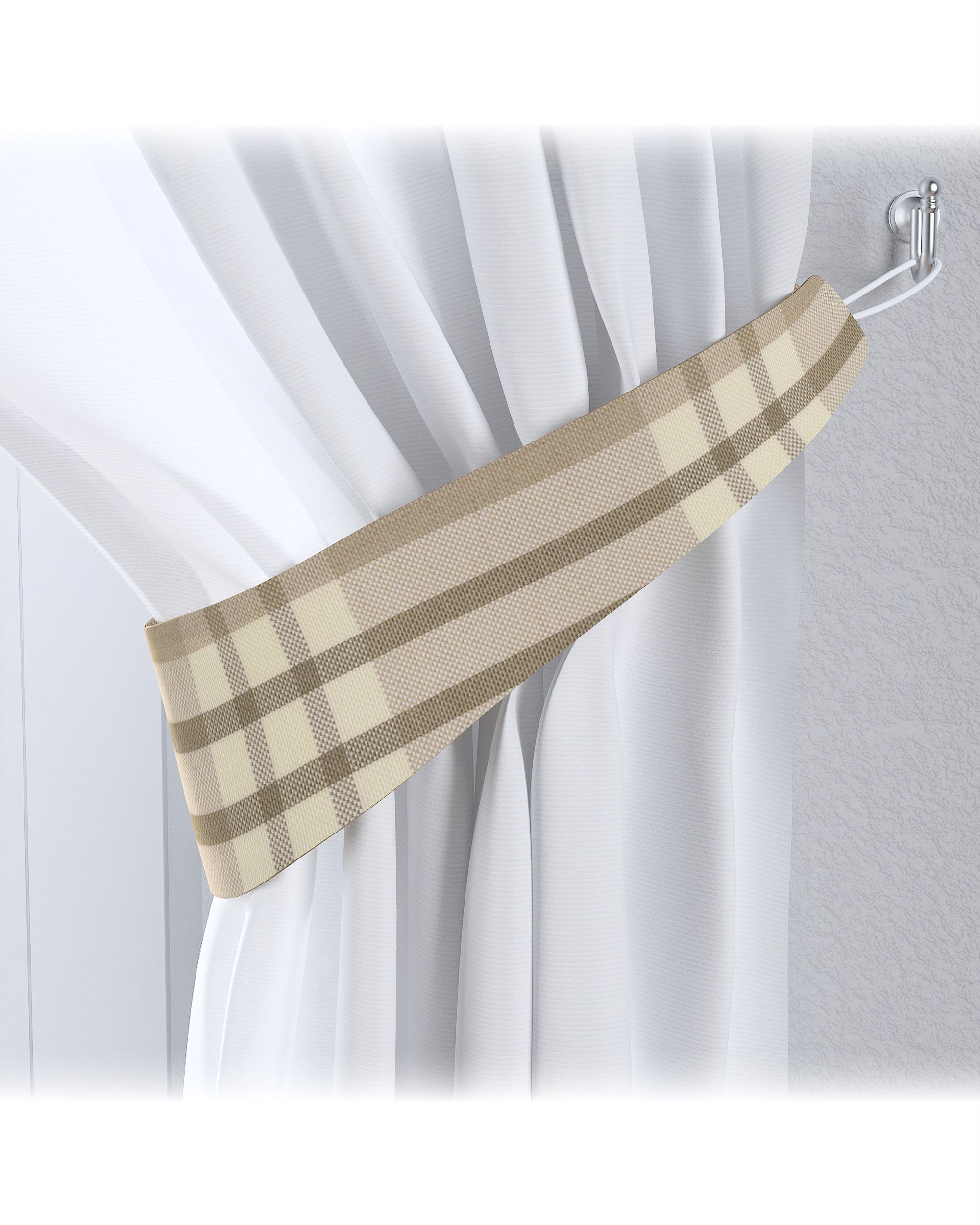 Victoria tieback product colour beige