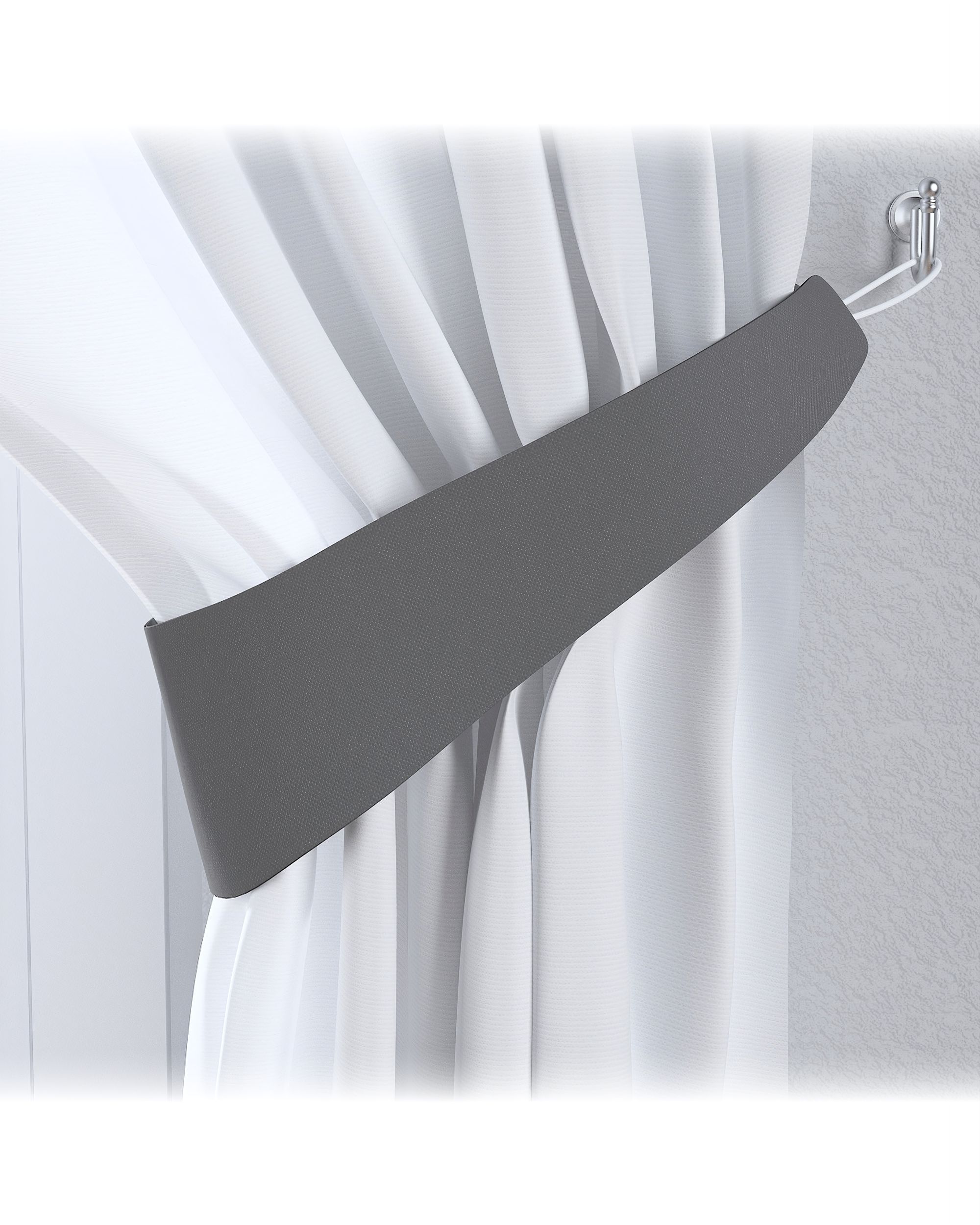 Victoria tieback product colour black fabric blackout