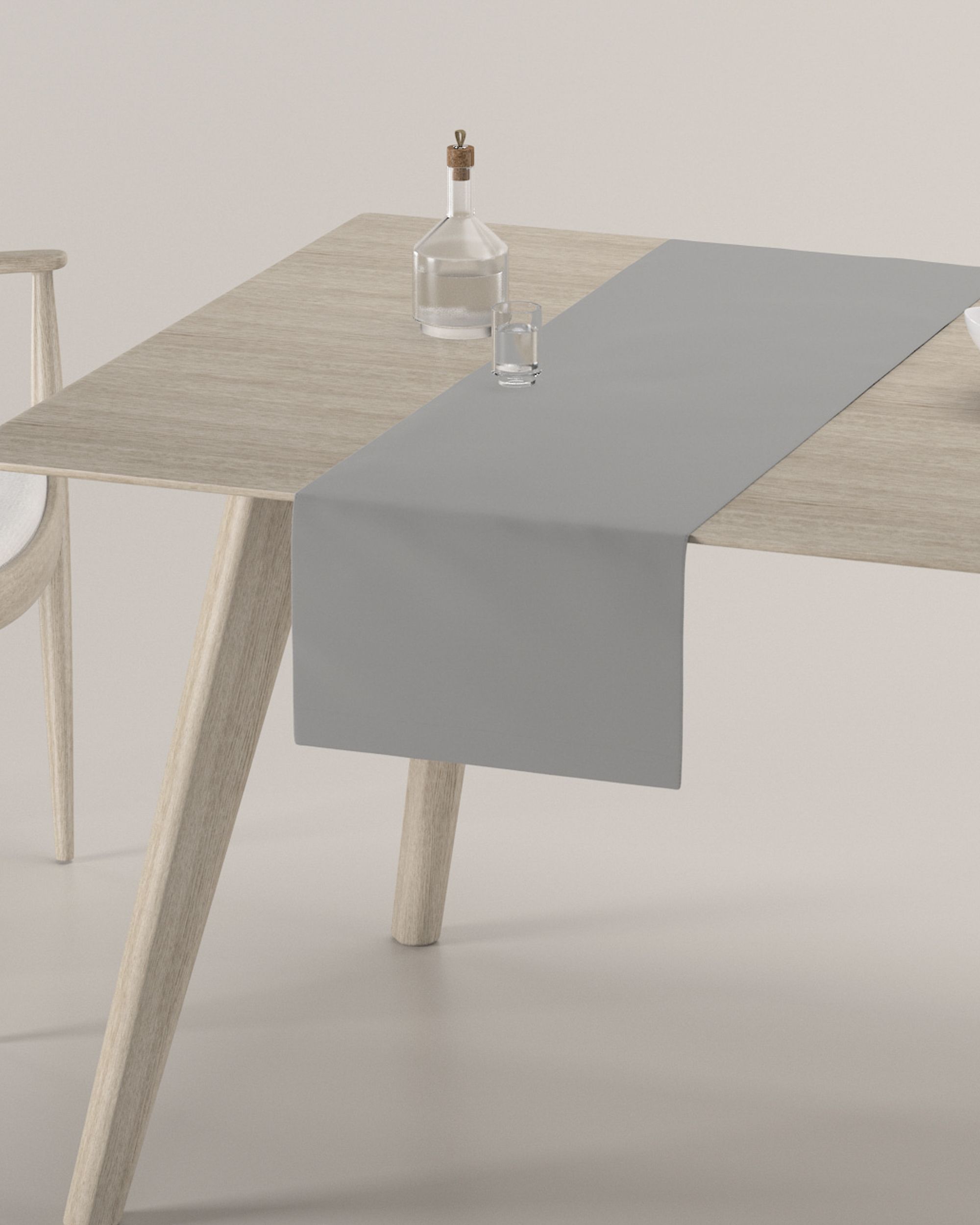 Table runner product colour grey (hover)