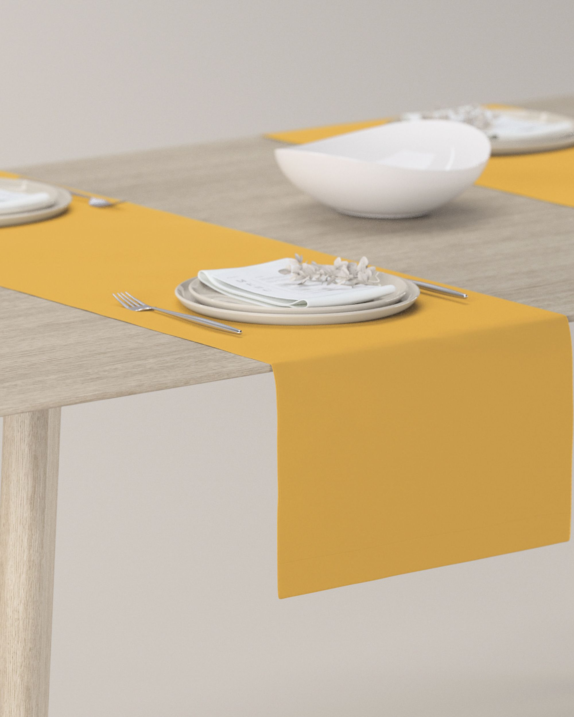 Table runner product colour yellow
