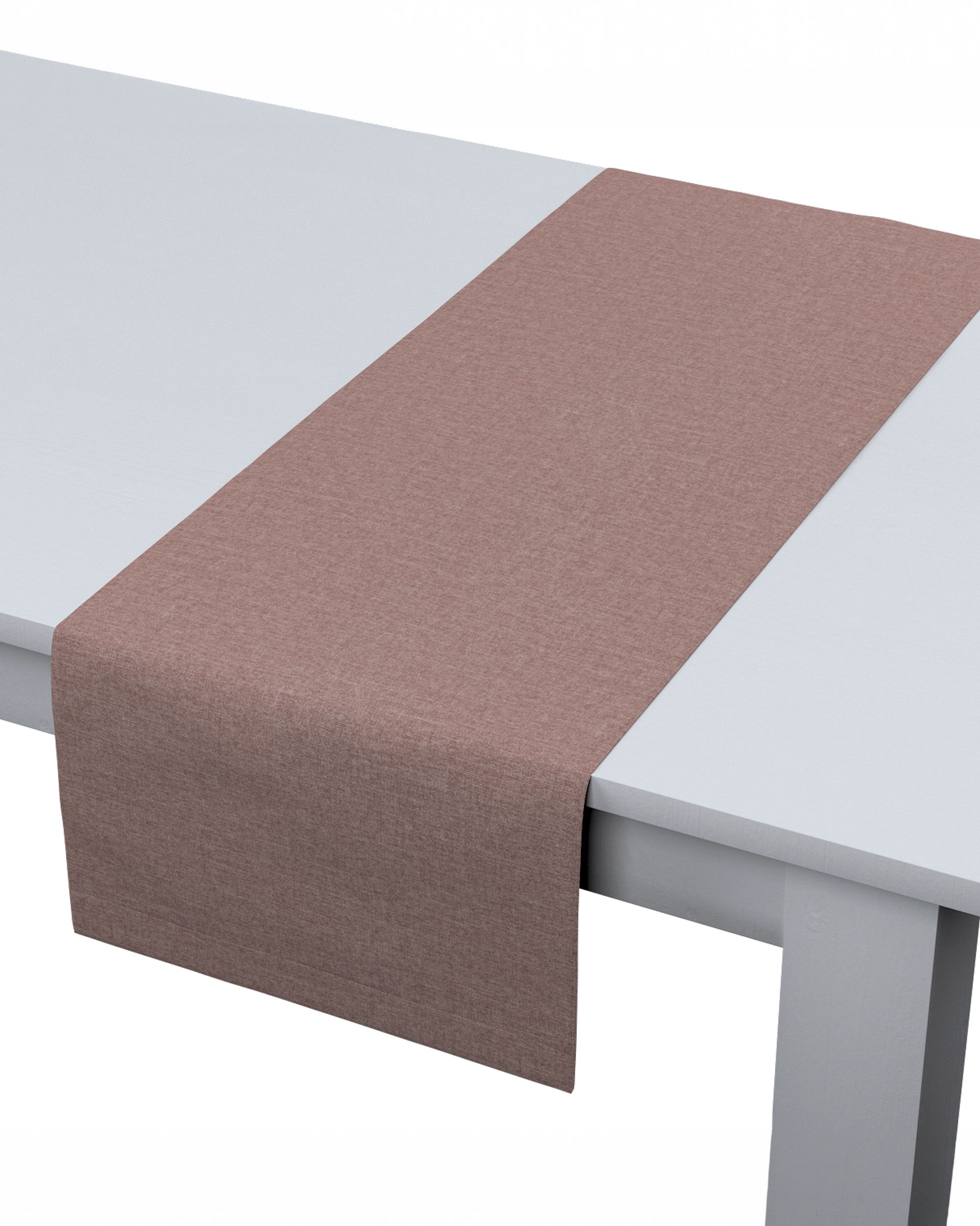 Table runner product colour pink fabric structured