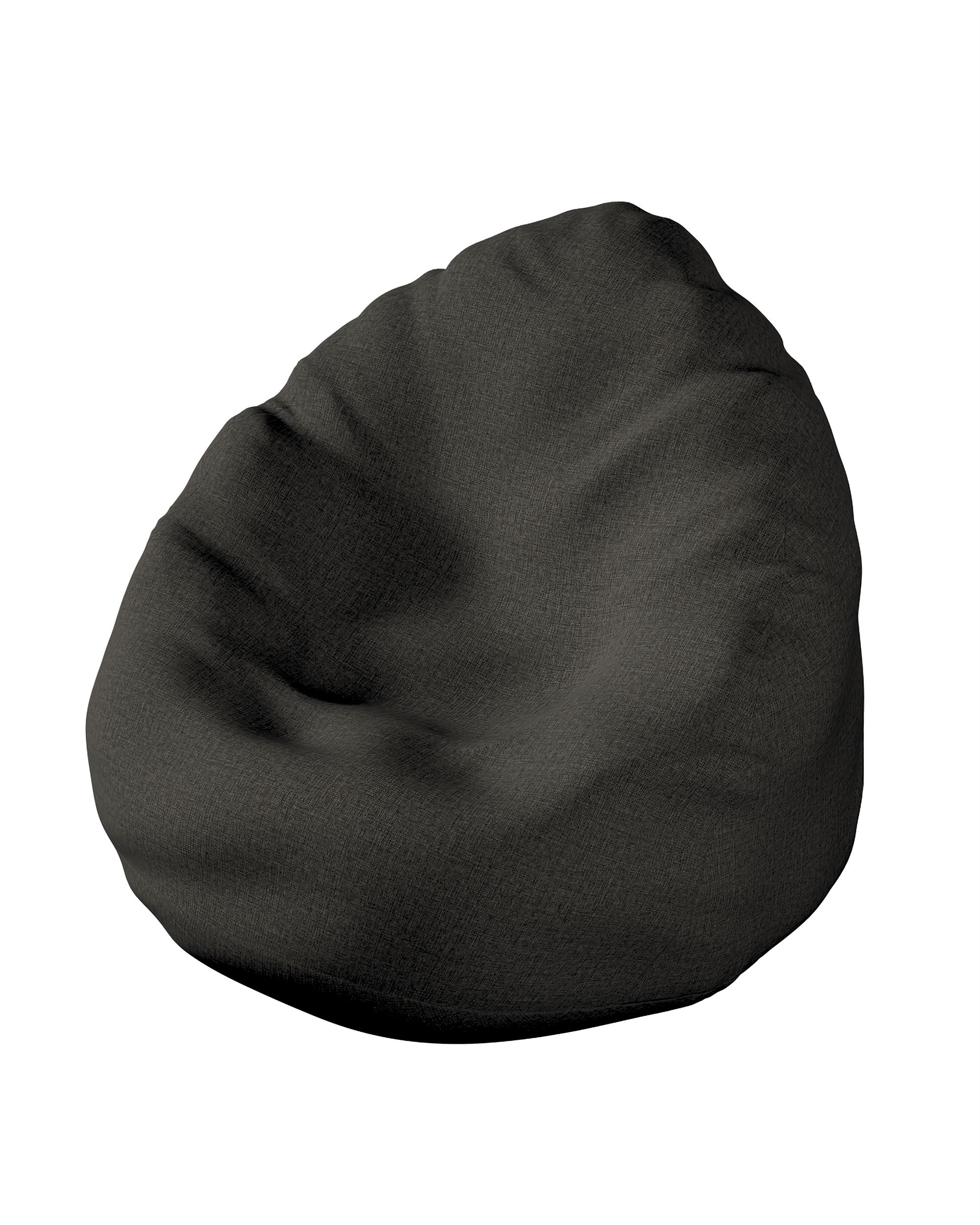 Beanbag product colour brown fabric outdoor, structured