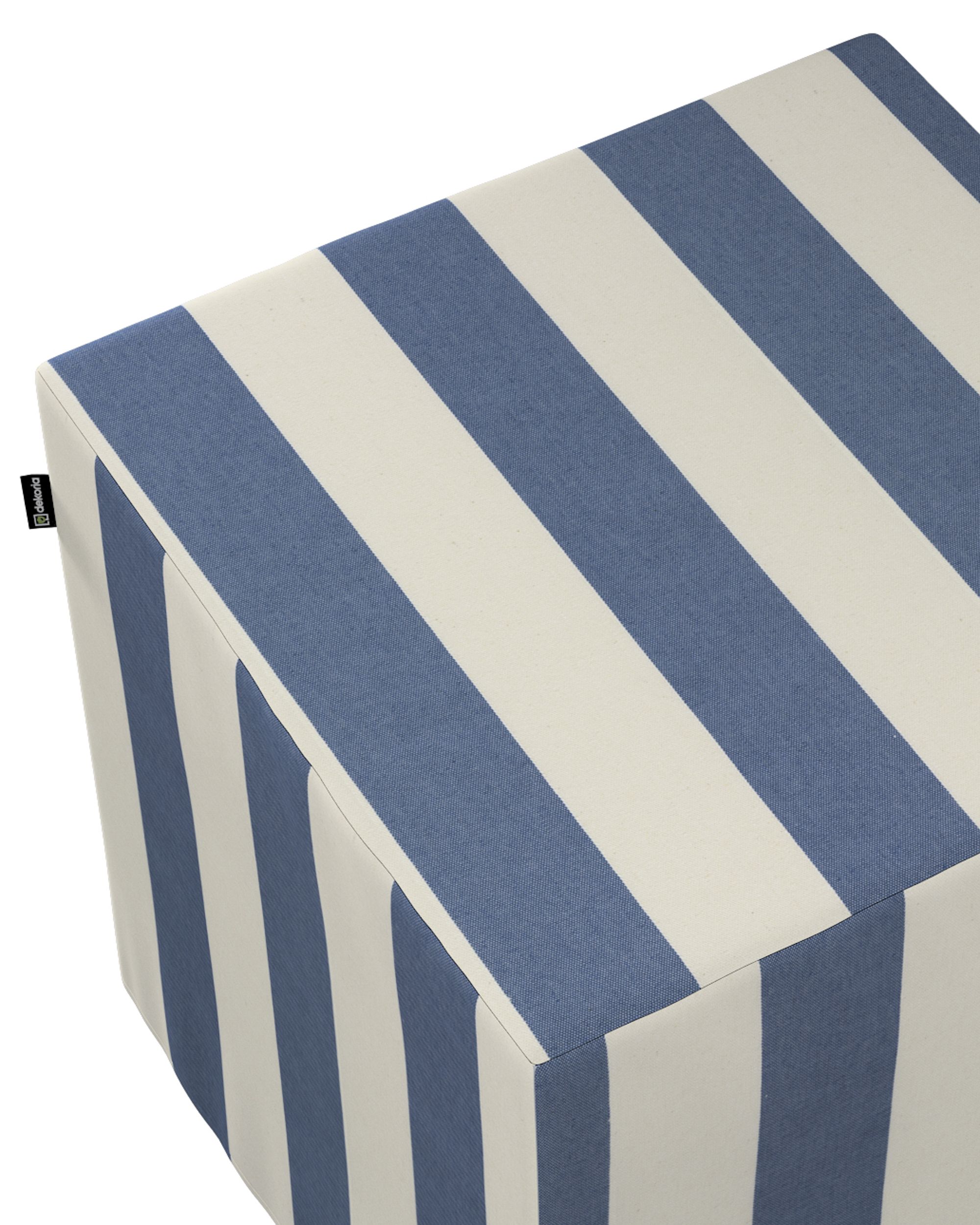 Cube cover product colour blue fabric patterned (hover)