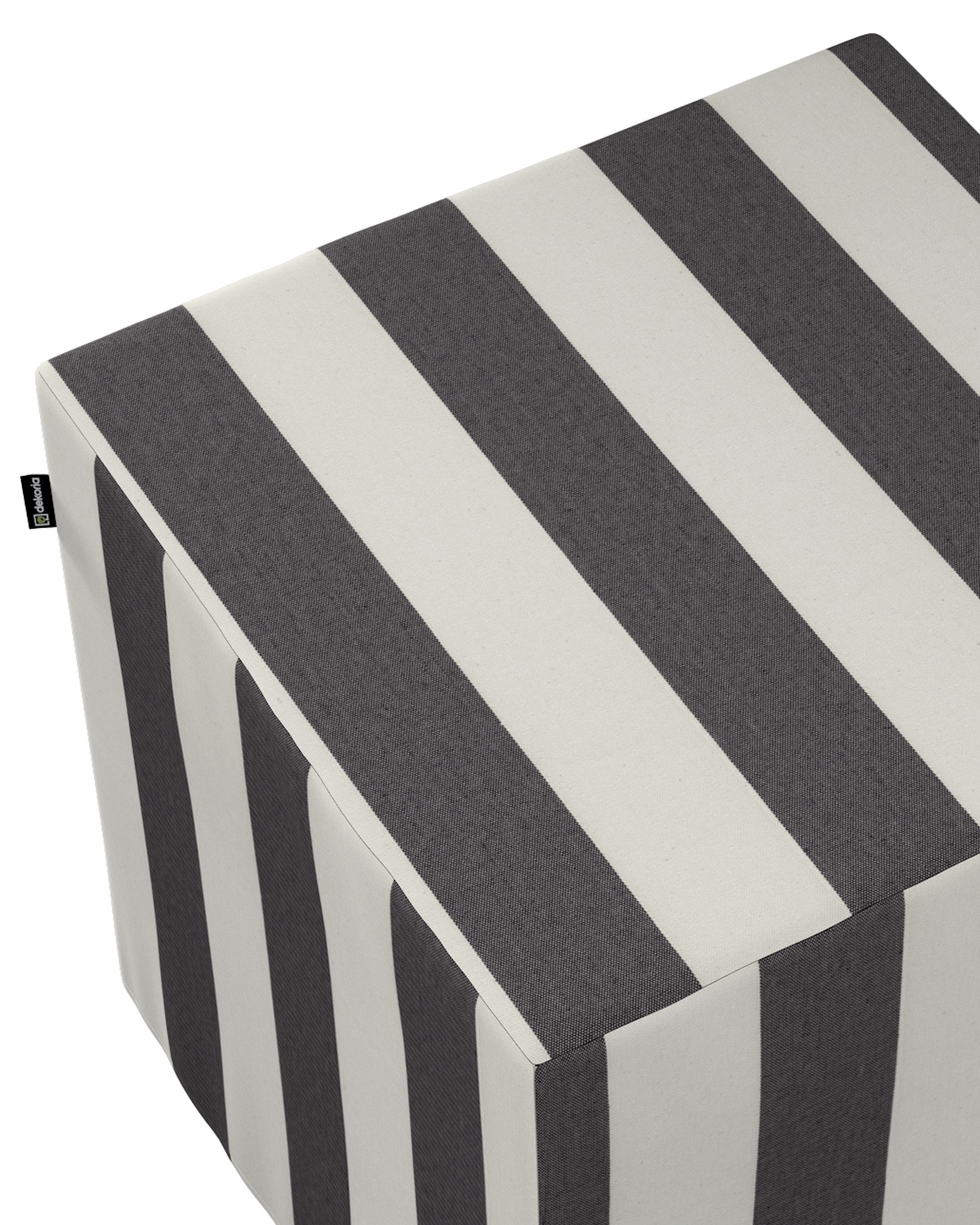 Cube cover product colour black fabric patterned (hover)