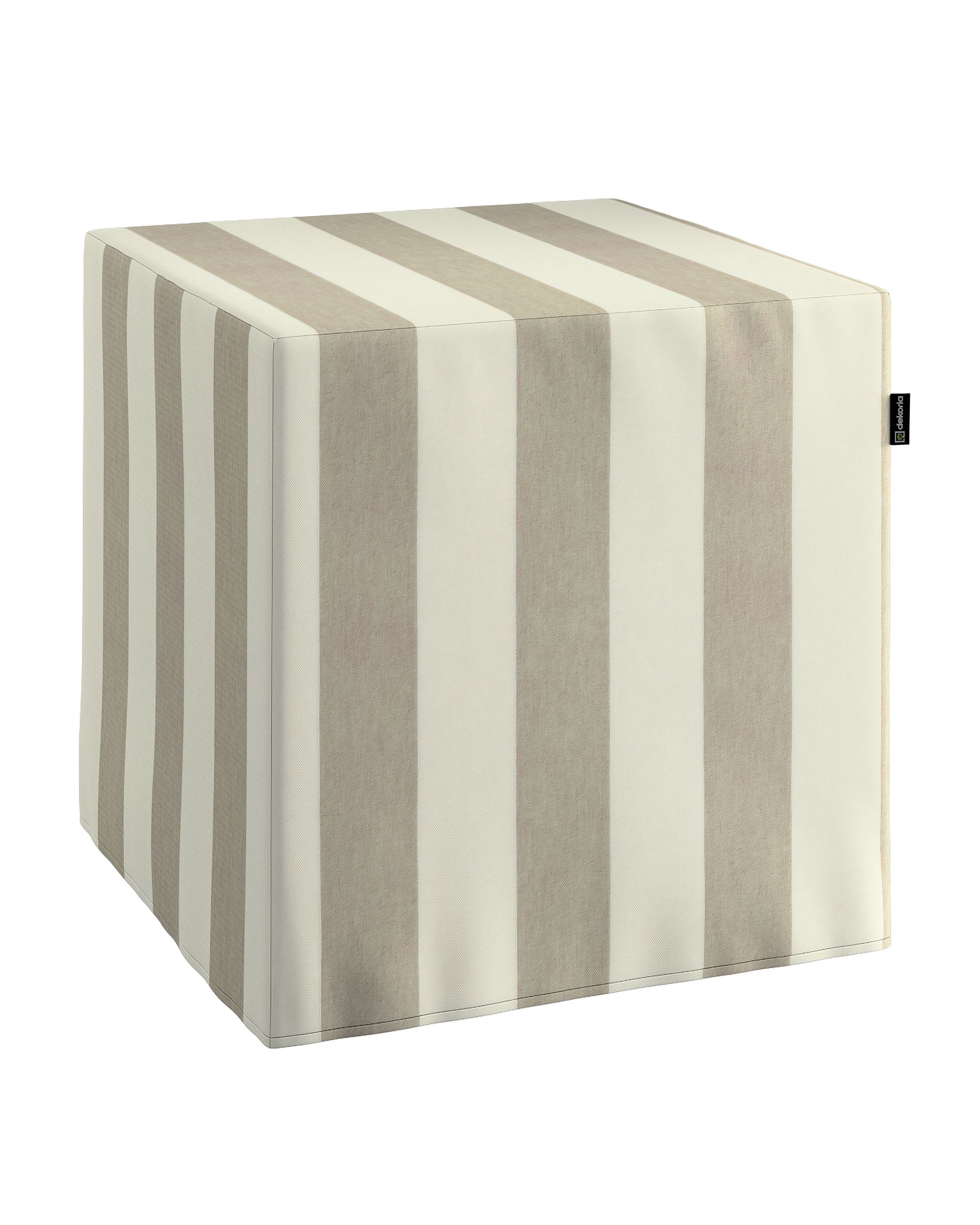 Cube cover product colour beige fabric patterned