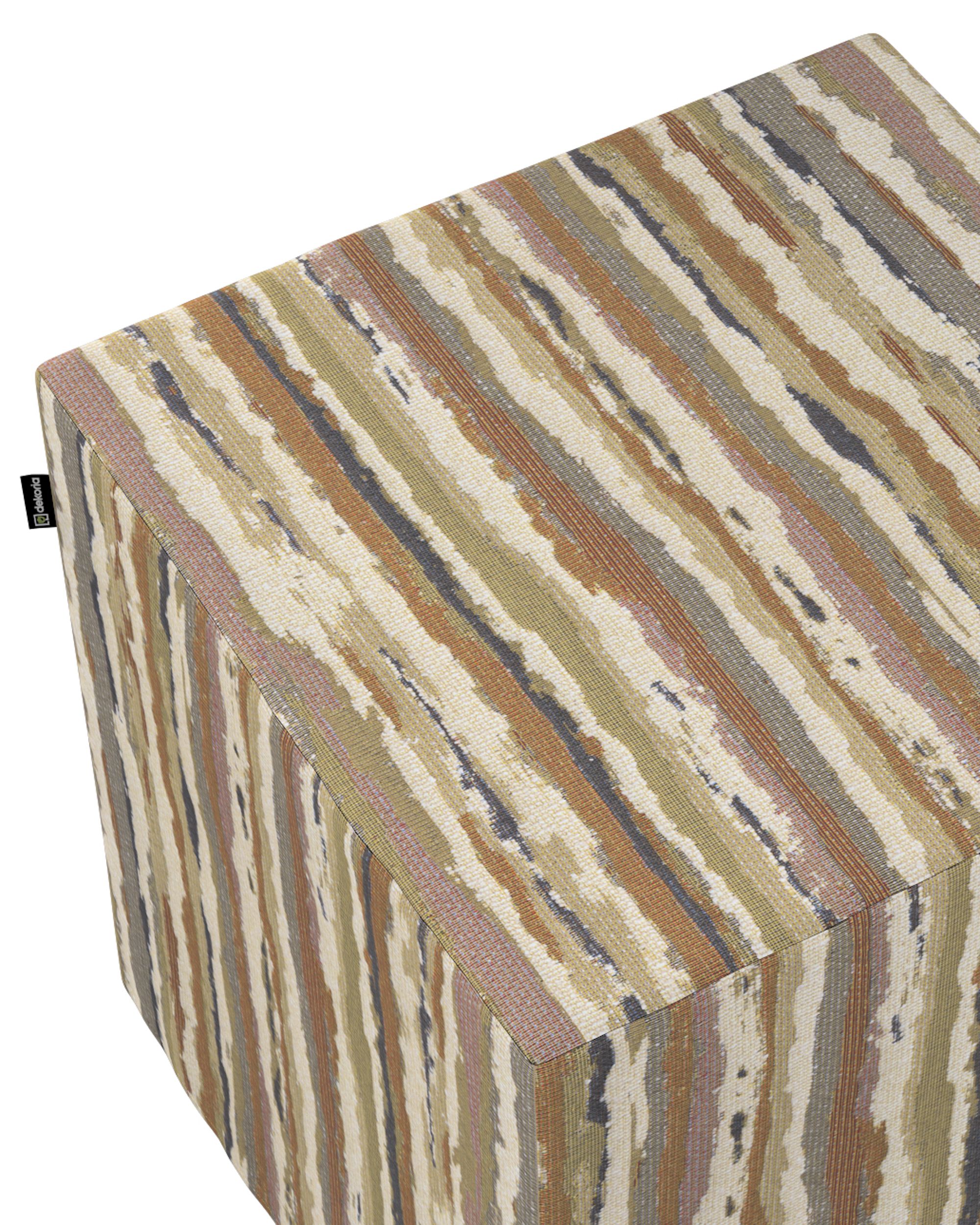 Cube cover product colour beige fabric structured, patterned (hover)