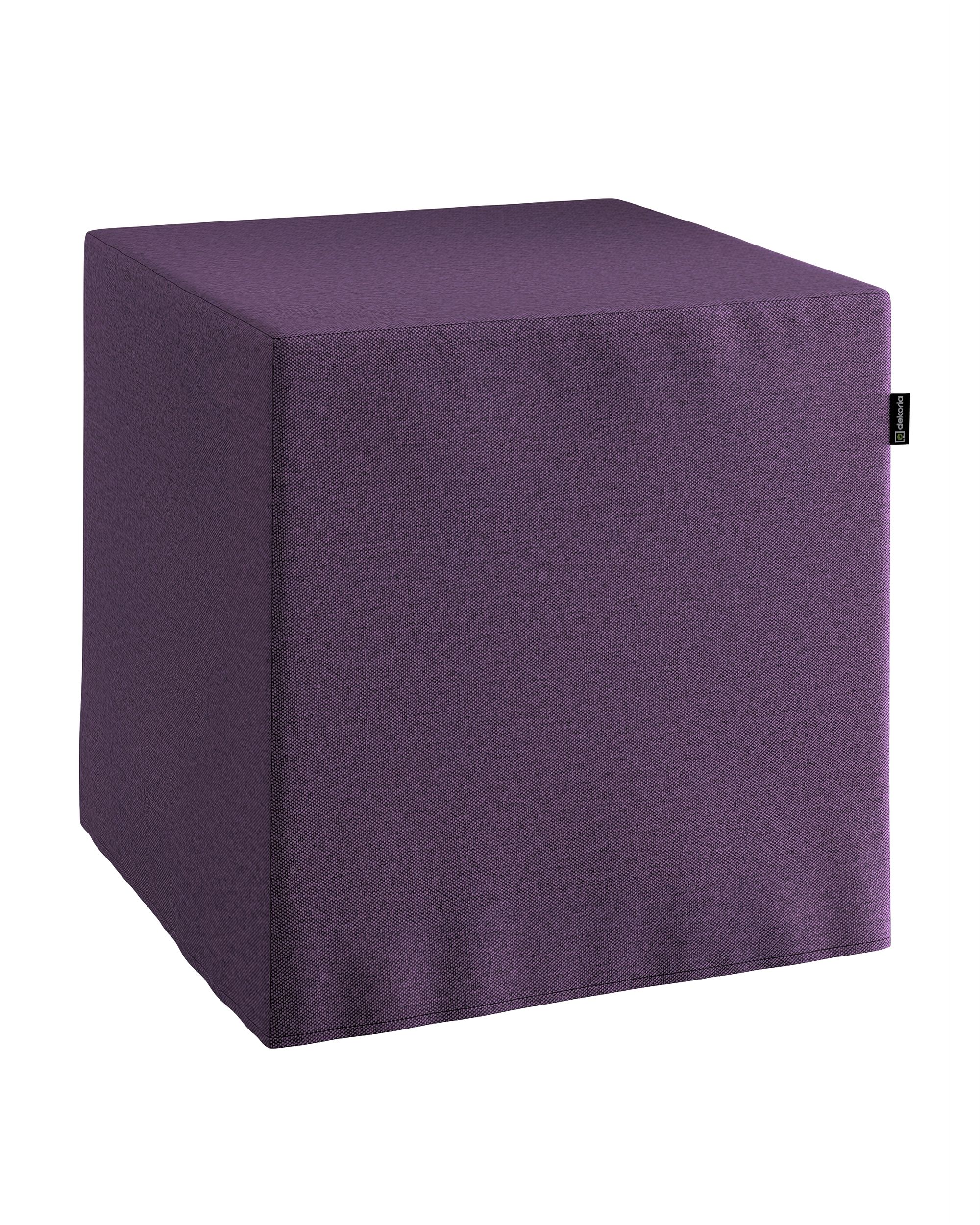Cube cover product colour purple fabric structured