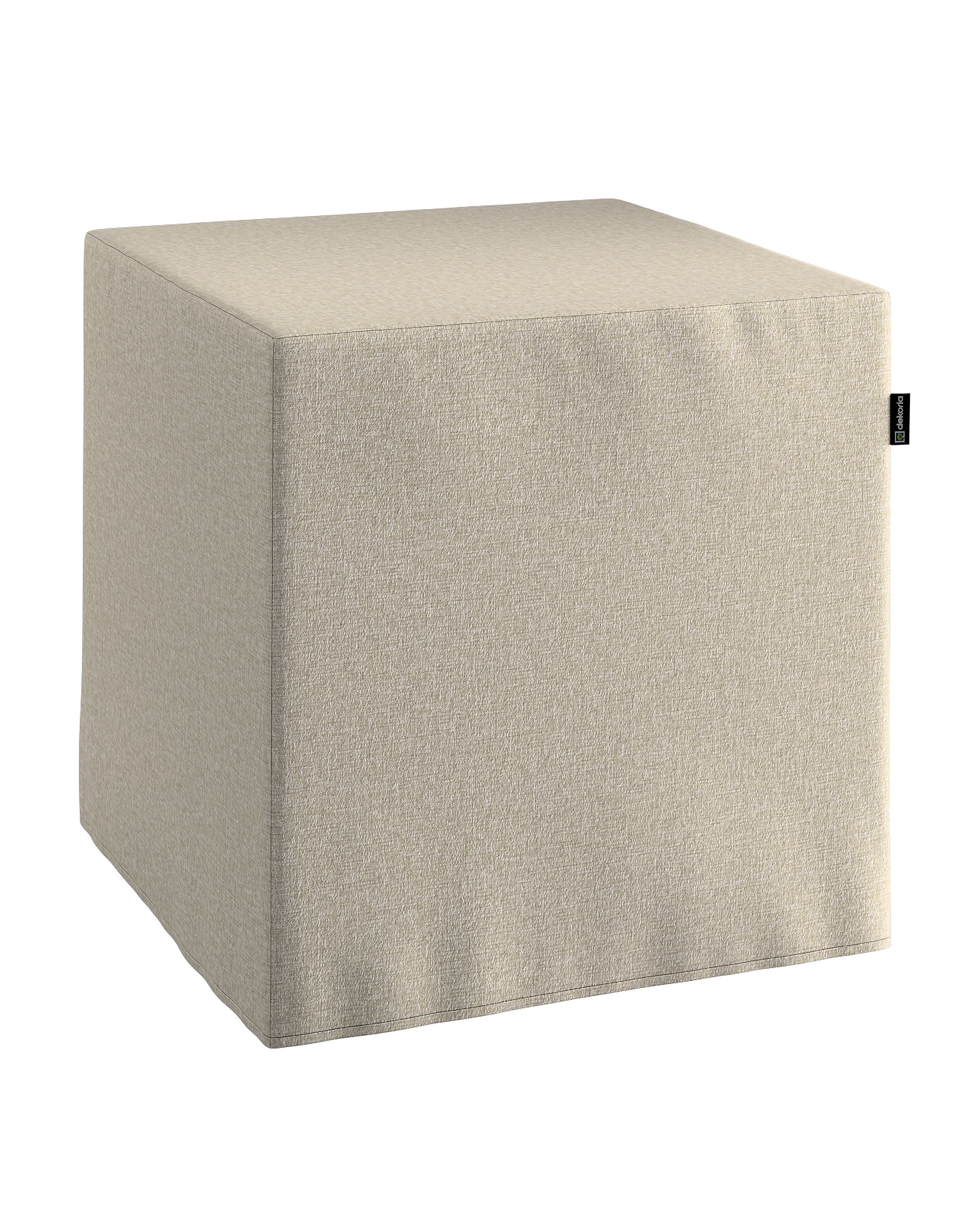 Cube cover product colour beige fabric structured