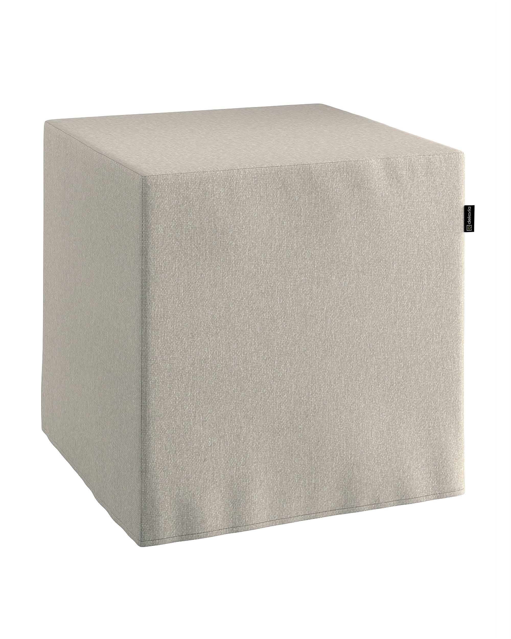 Cube cover product colour beige fabric structured