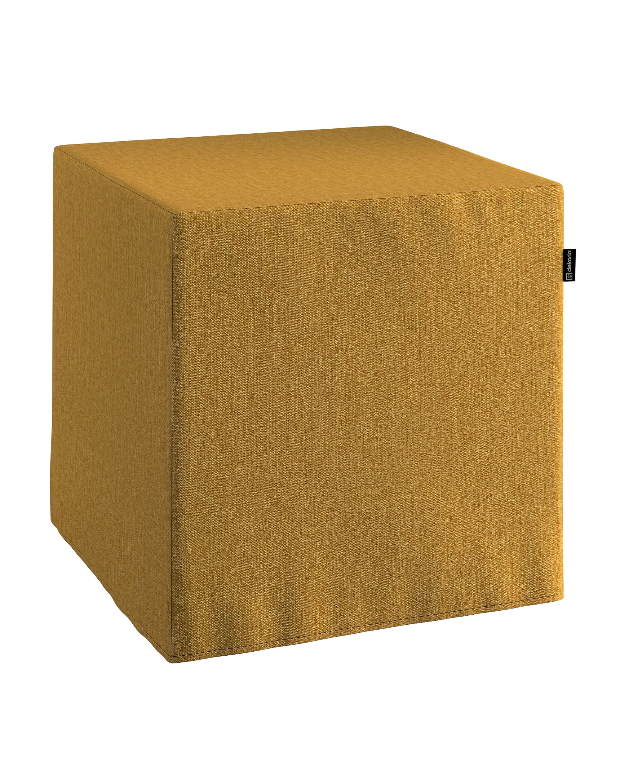 Cube cover product colour yellow fabric structured