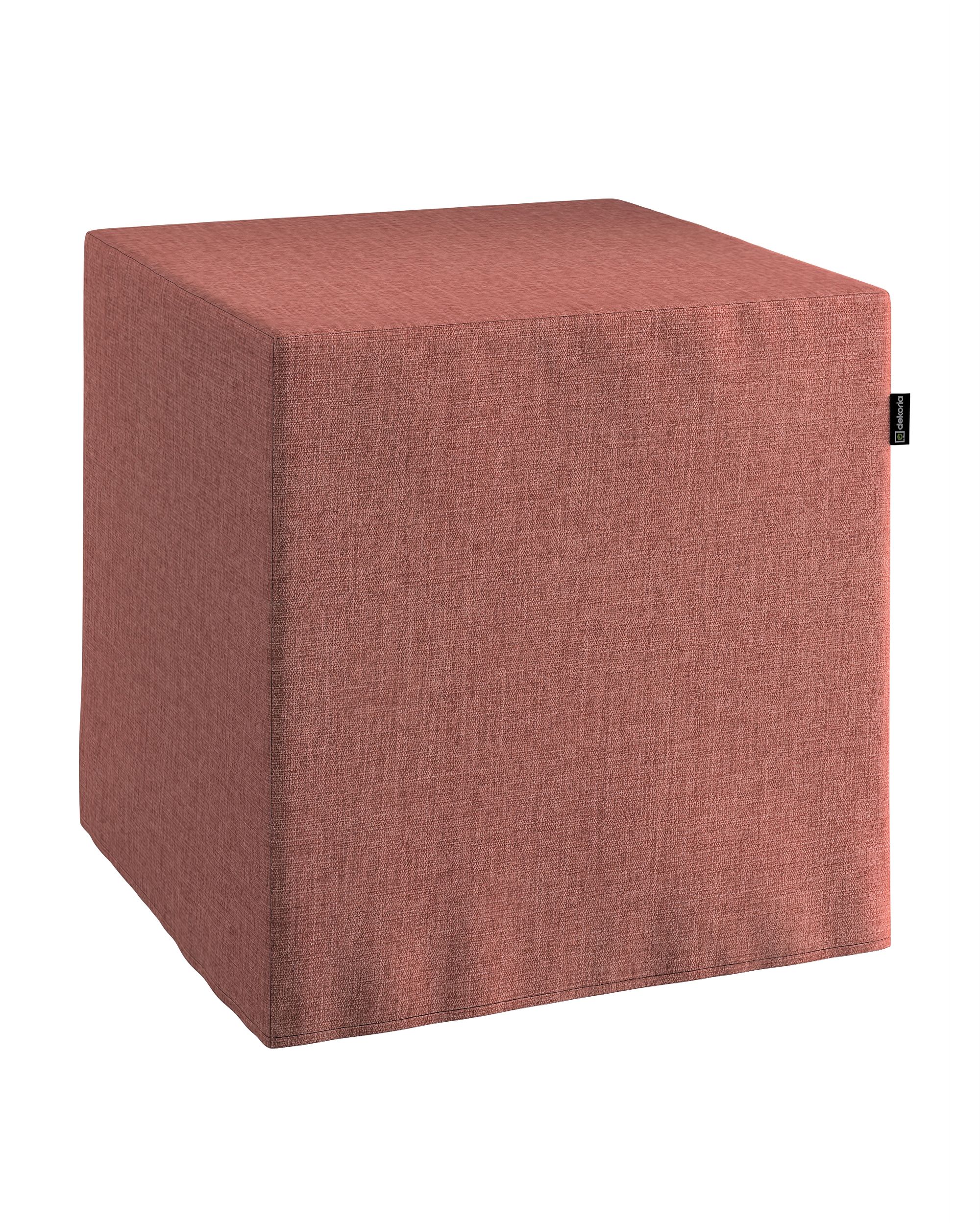 Cube cover product colour brown fabric structured