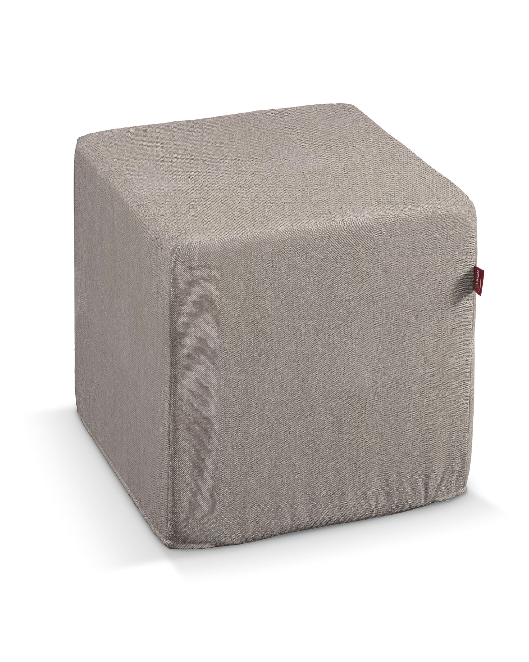 Cube cover product colour beige fabric structured