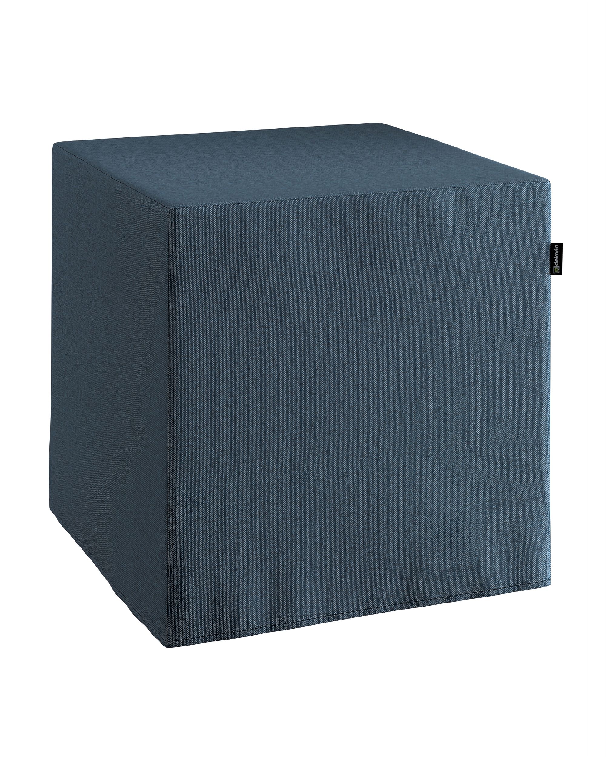 Cube cover product colour blue fabric structured