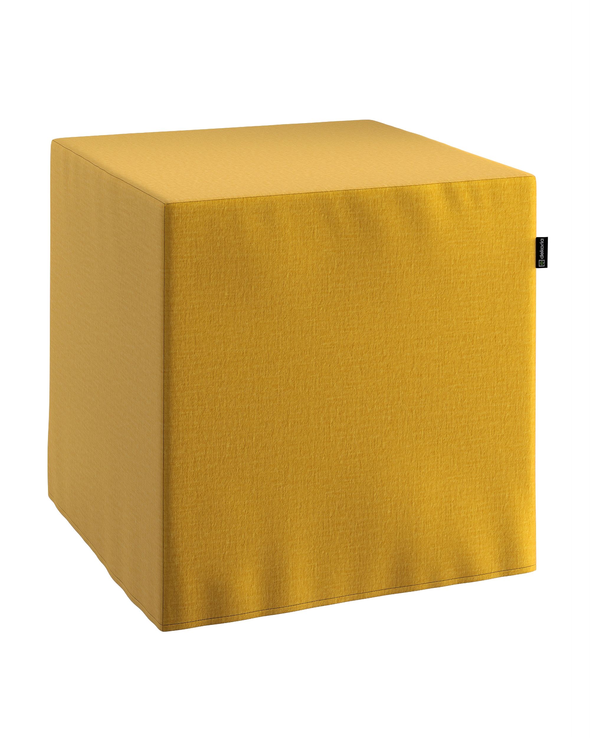 Cube cover product colour yellow fabric velvet