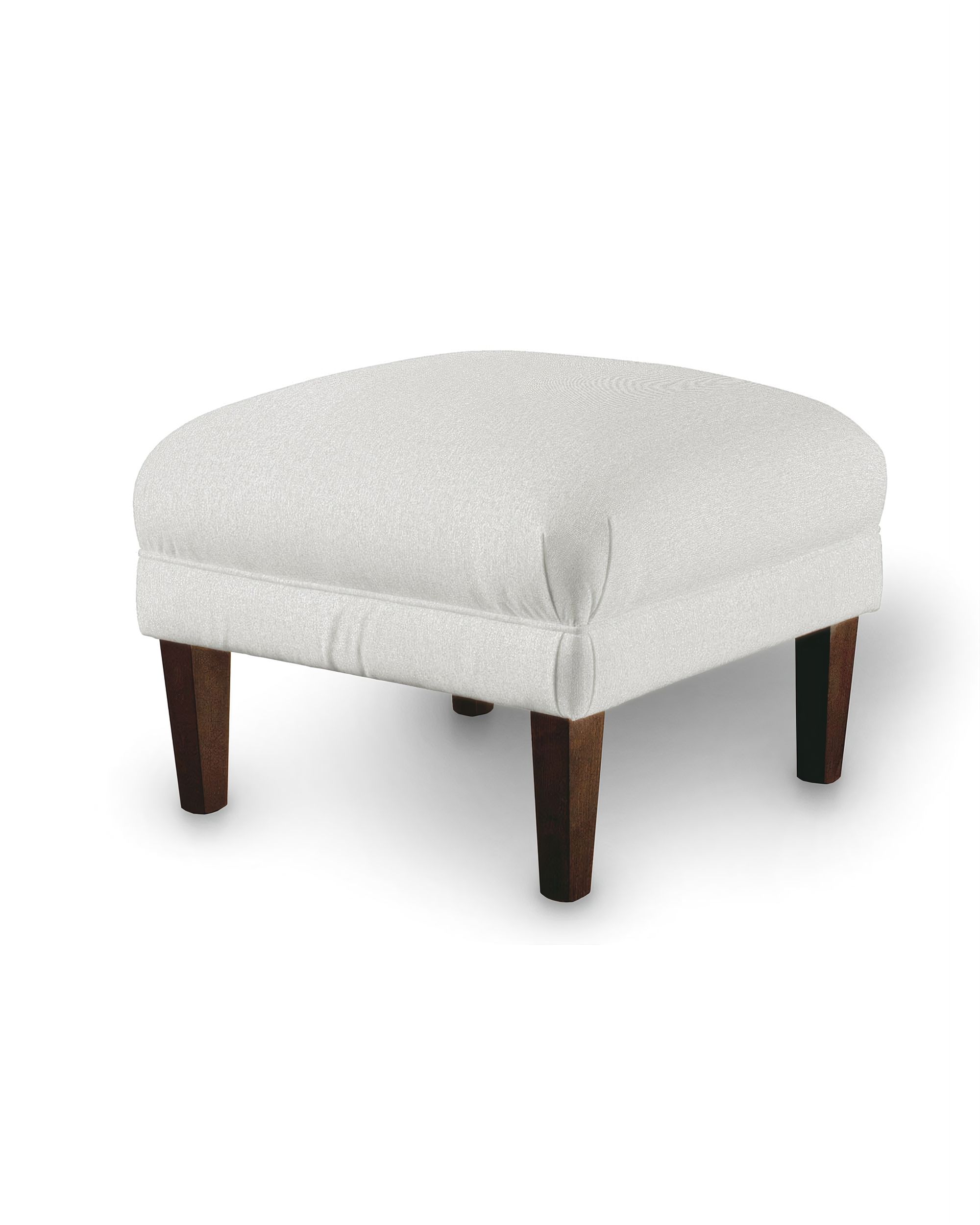 Armchair footstool product colour cream fabric structured