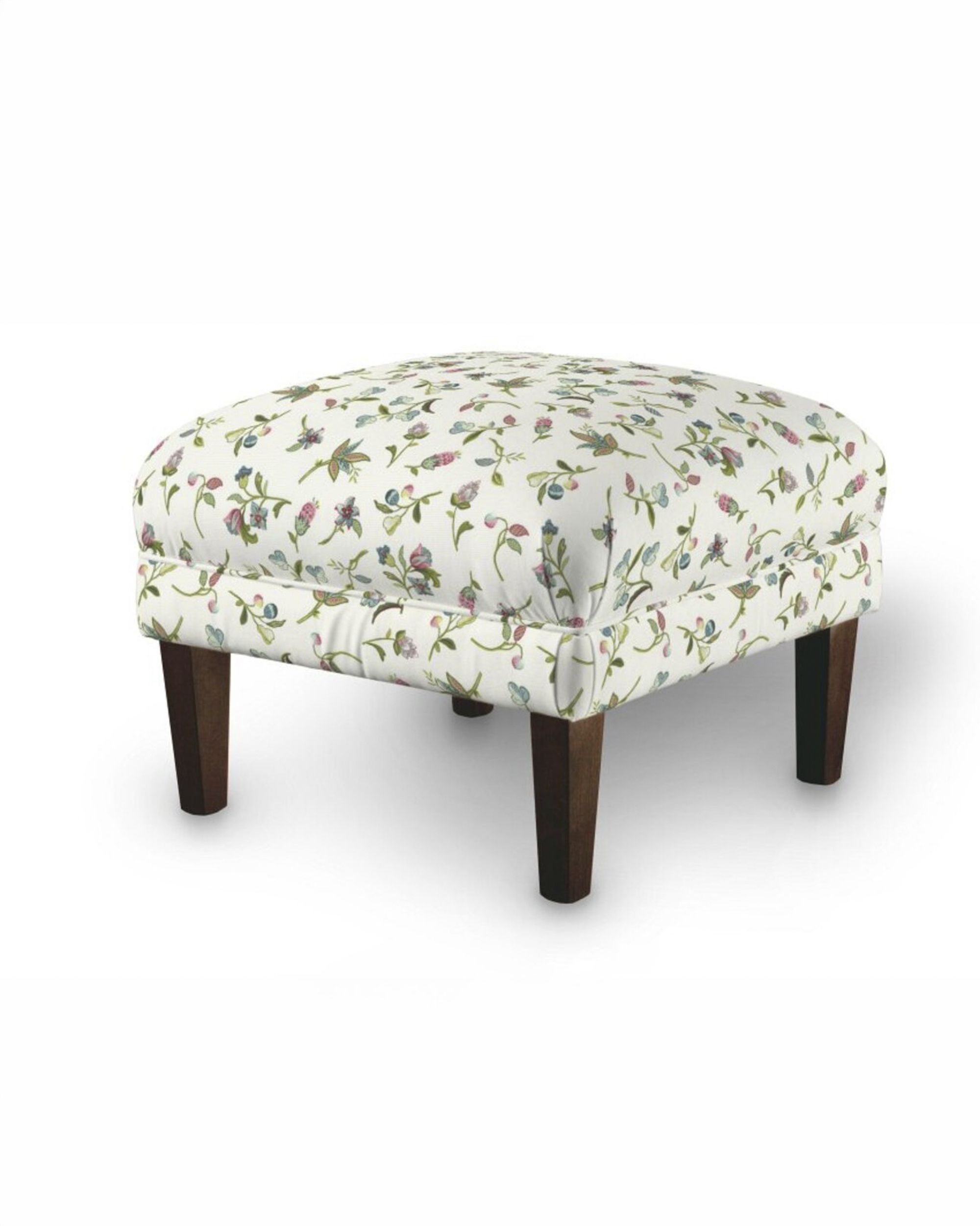 Armchair footstool product colour multicolour fabric patterned