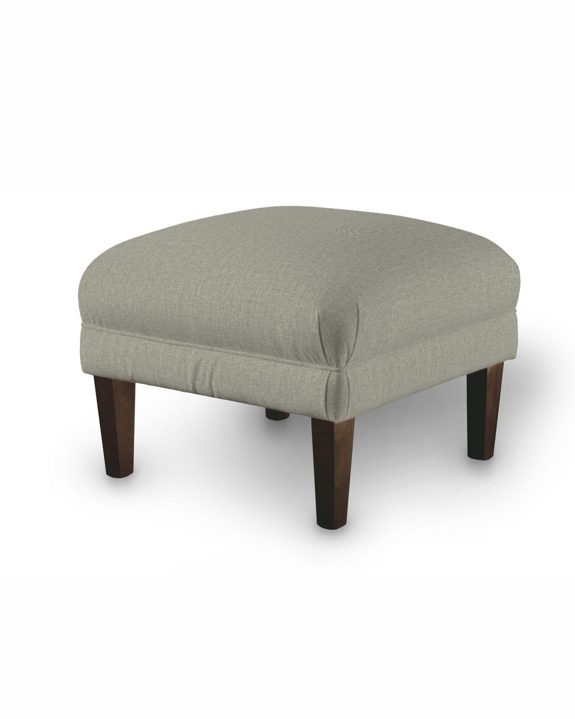 Armchair footstool product colour beige fabric structured