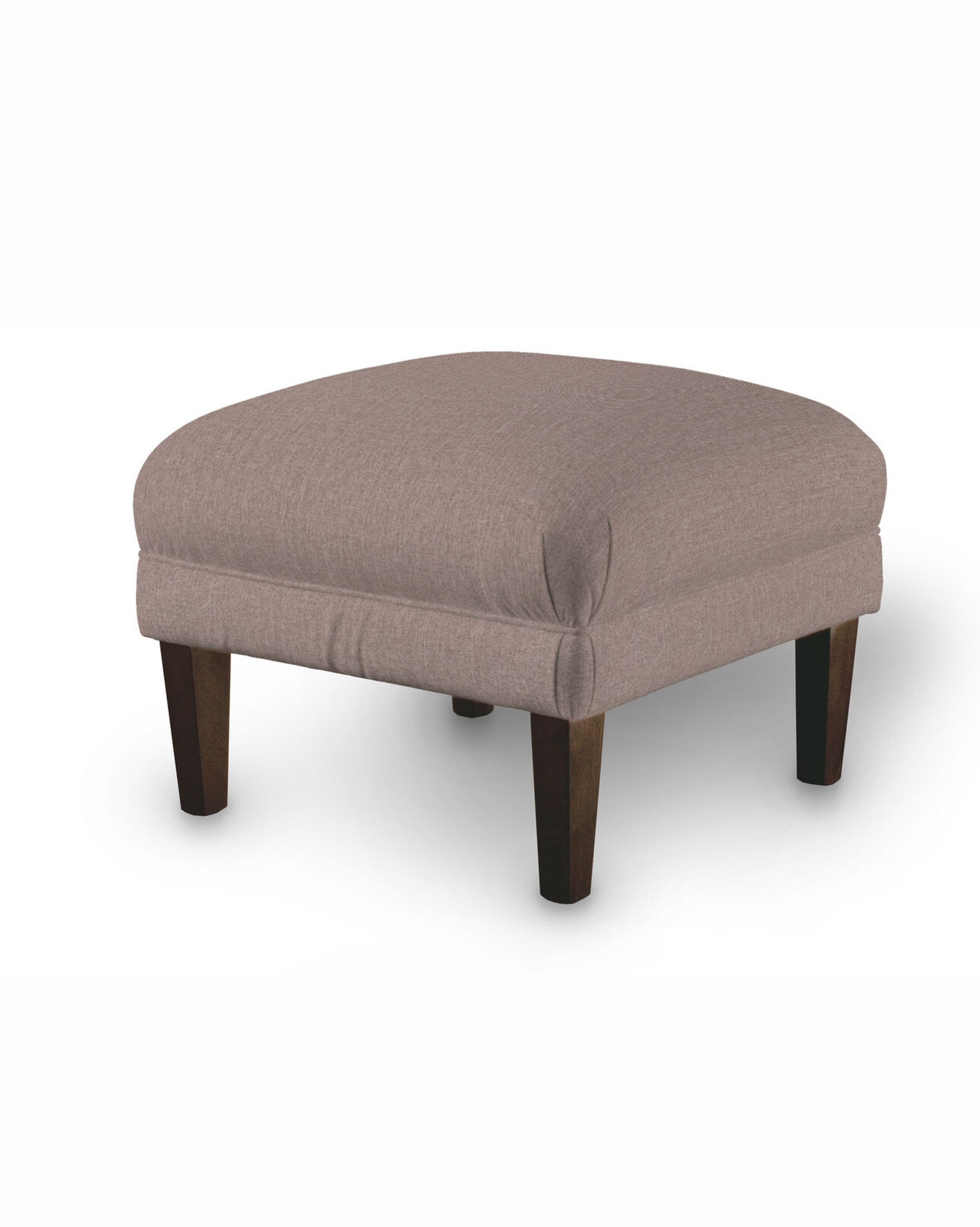 Armchair footstool product colour pink fabric structured