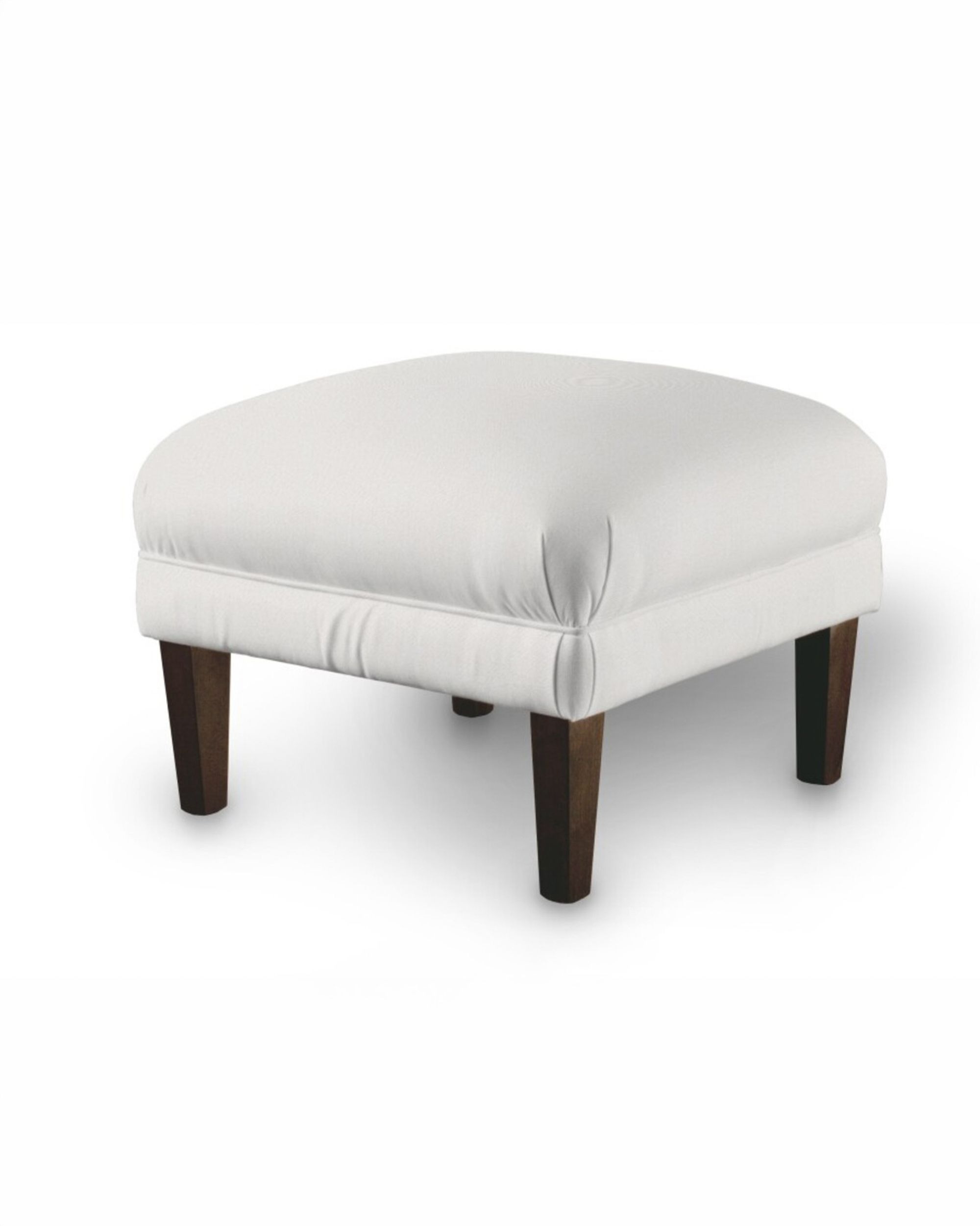 Armchair footstool product colour beige fabric structured