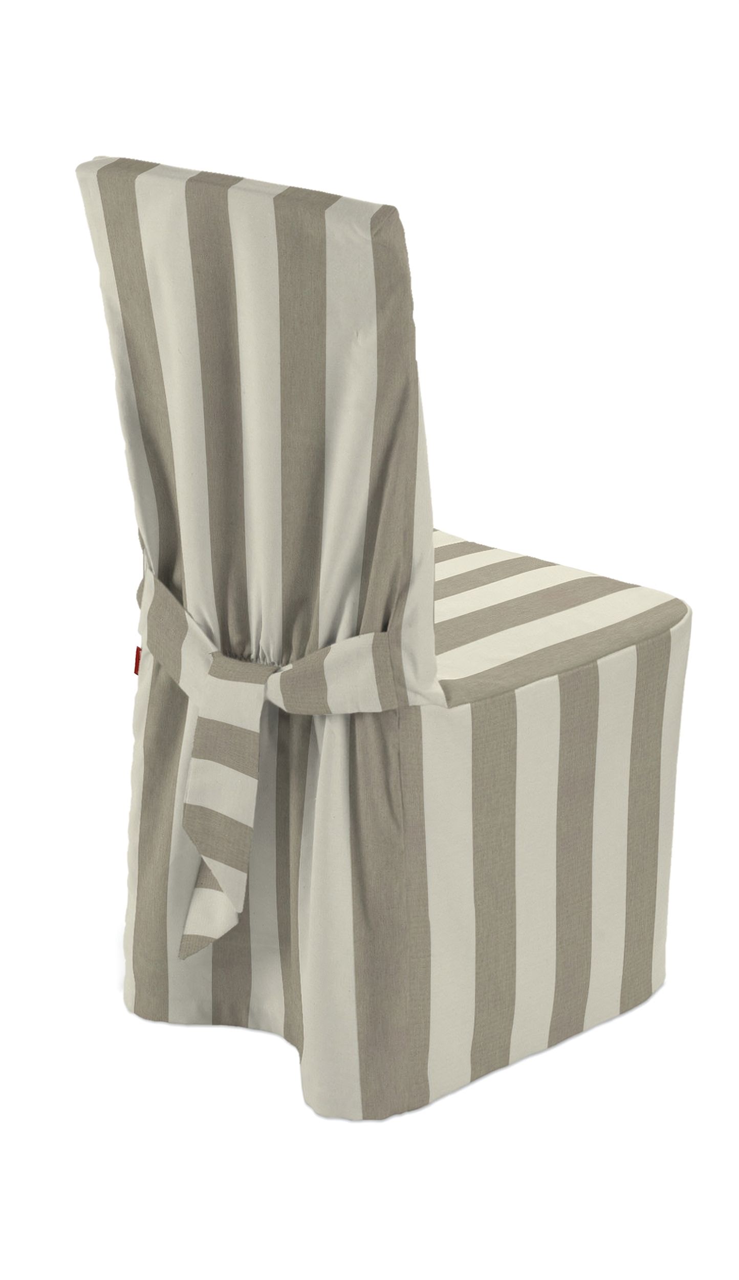 Chair cover product colour beige fabric patterned