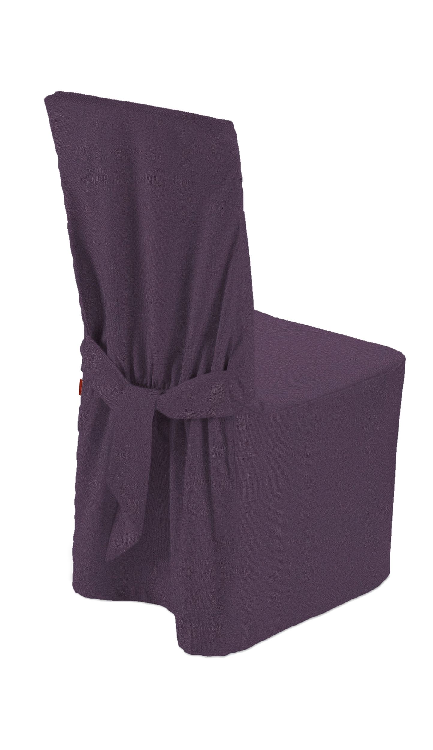 Chair cover product colour purple fabric structured