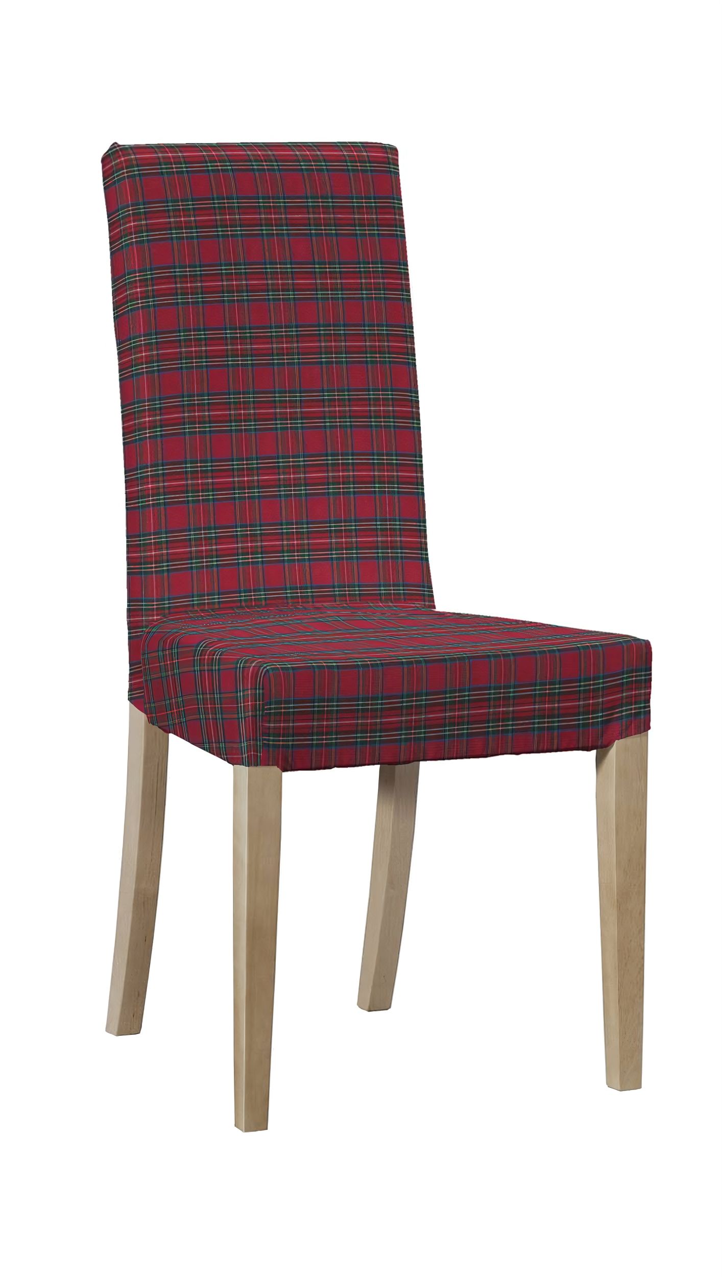 Harry chair cover product colour red fabric patterned (hover)
