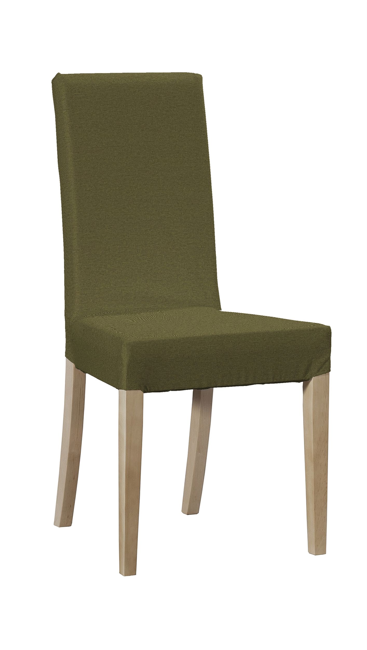 Harry chair cover product colour green fabric structured (hover)