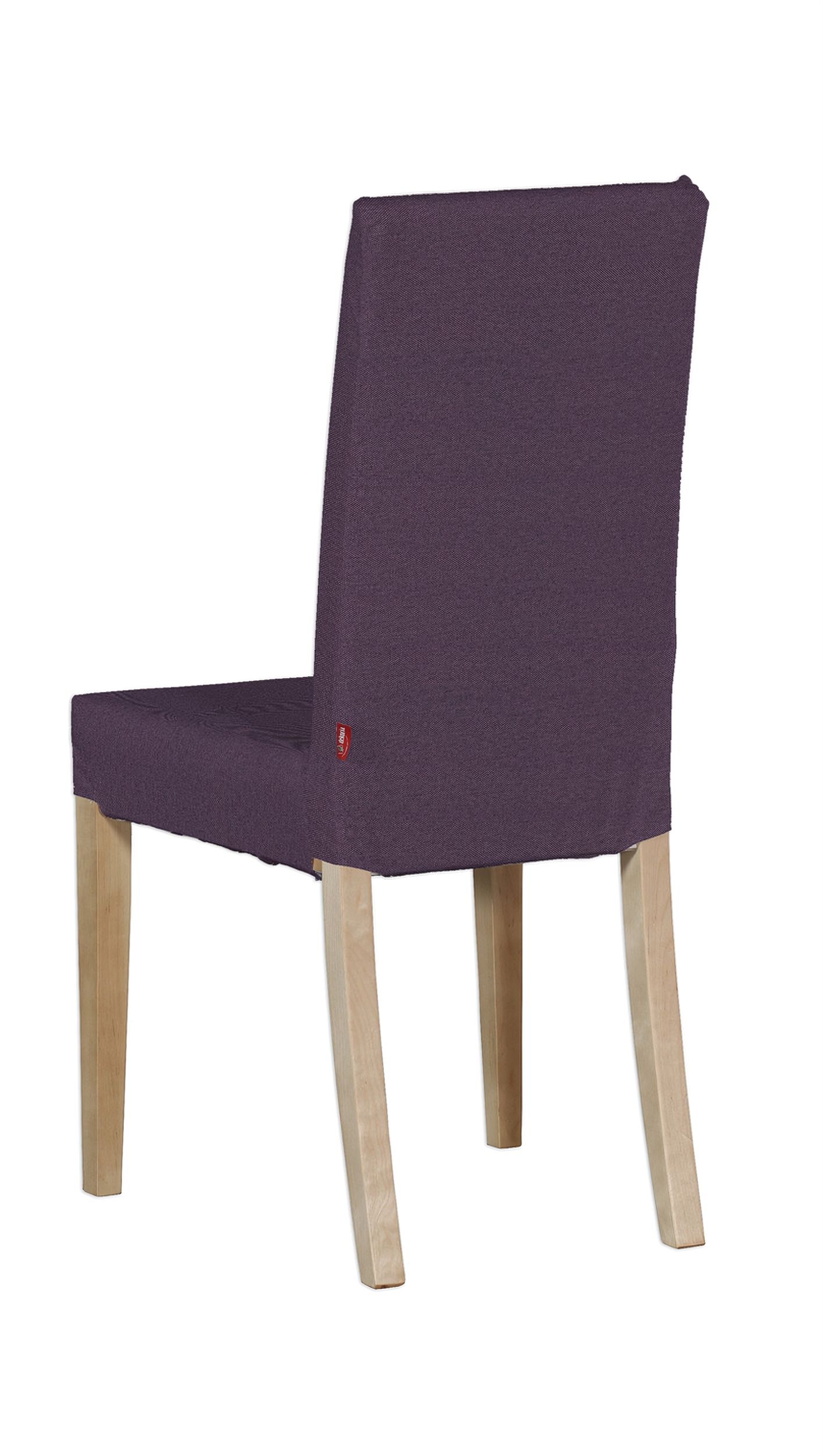 Harry chair cover product colour purple fabric structured