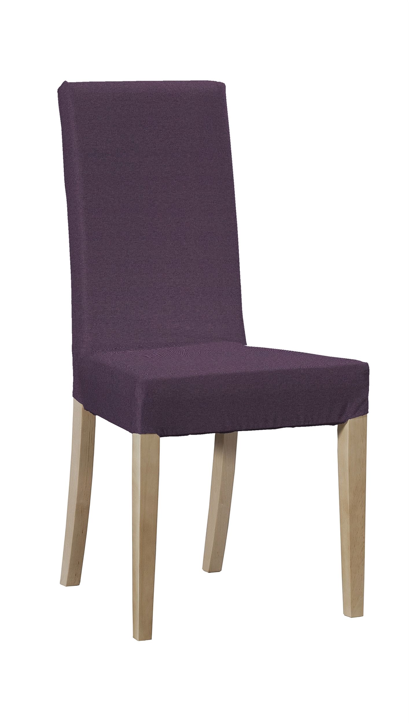 Harry chair cover product colour purple fabric structured (hover)