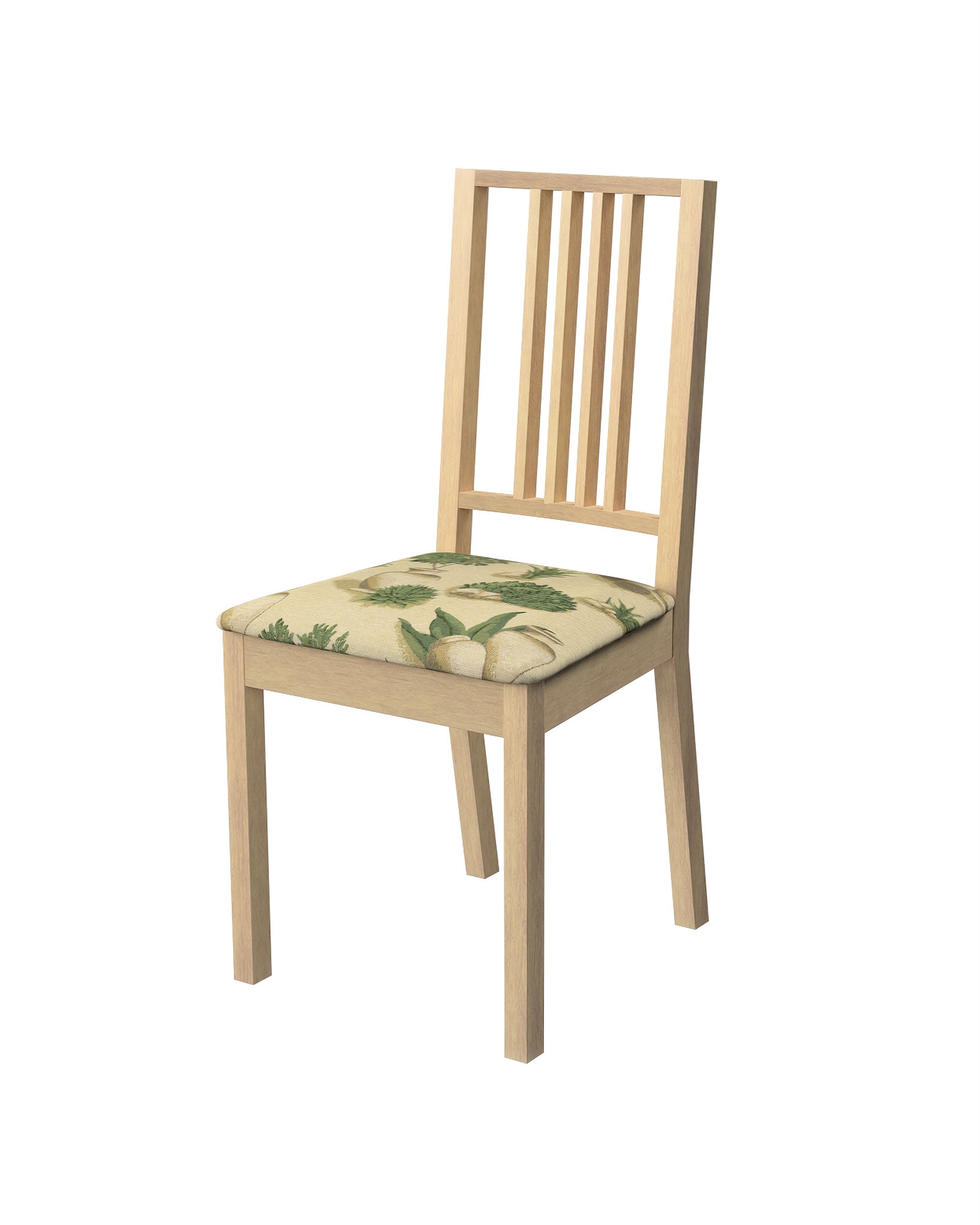 Börje chair seat pad cover product colour beige fabric structured, patterned