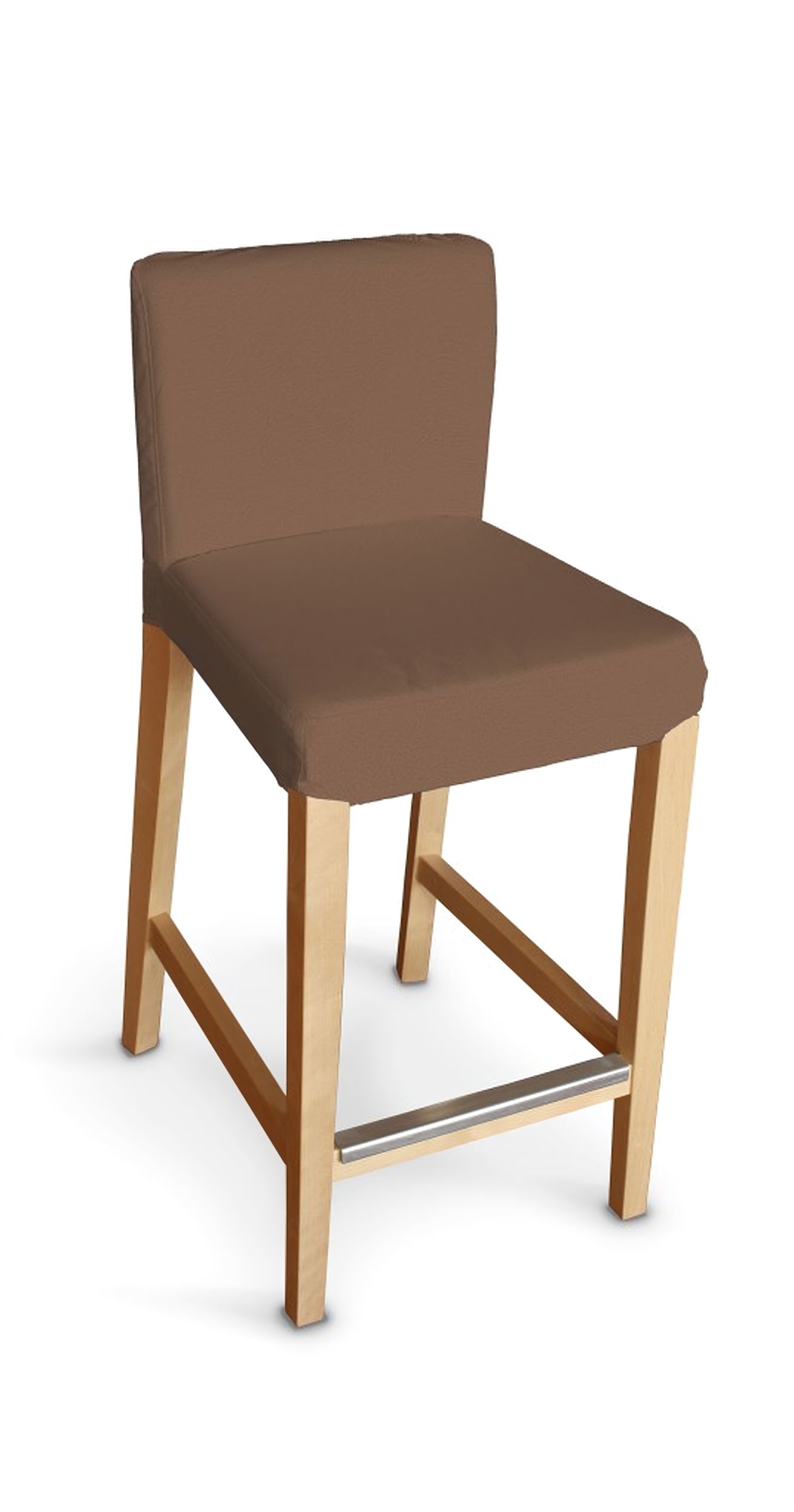 Henriksdal bar stool cover product colour brown