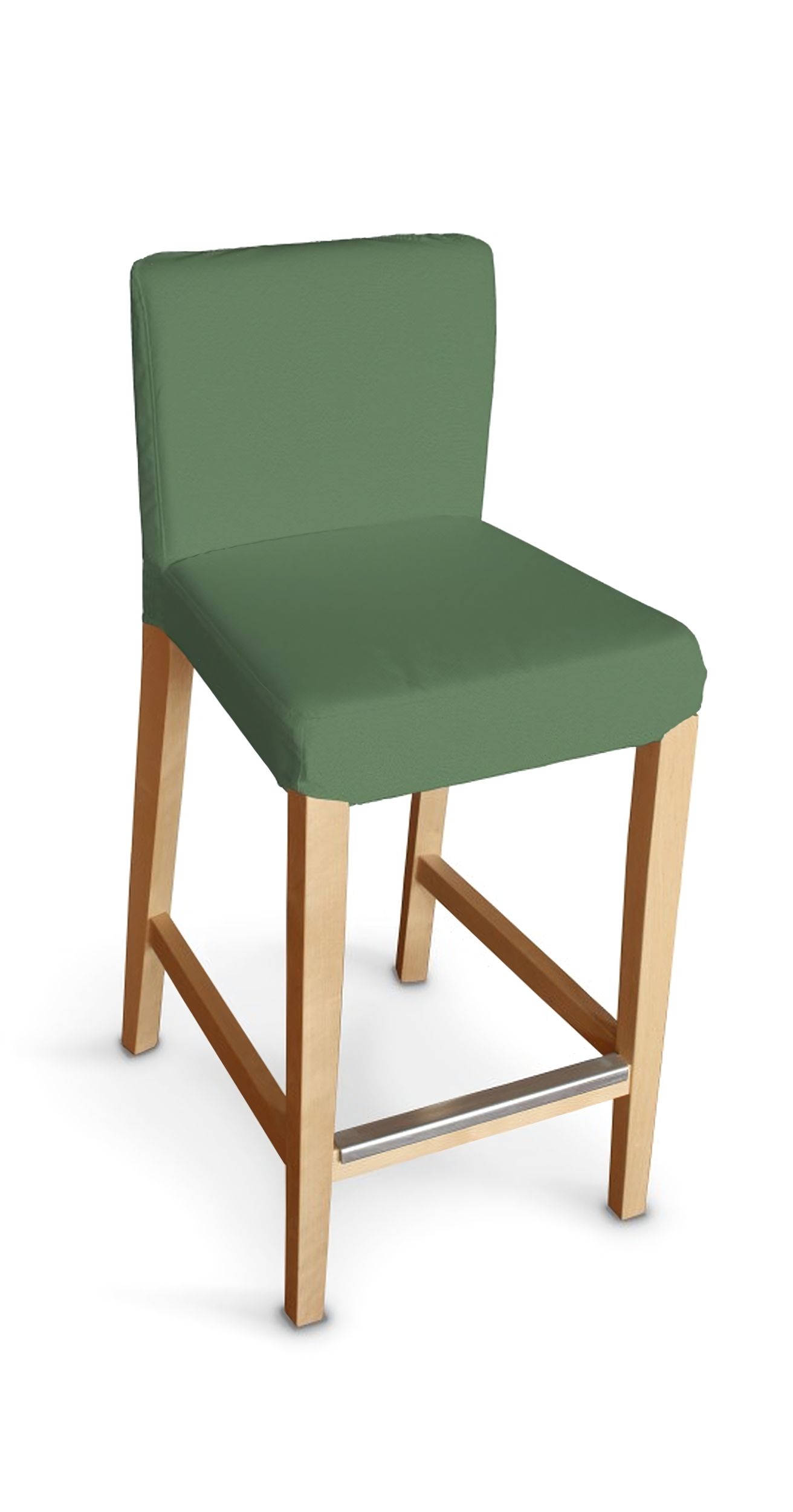 Henriksdal bar stool cover product colour green