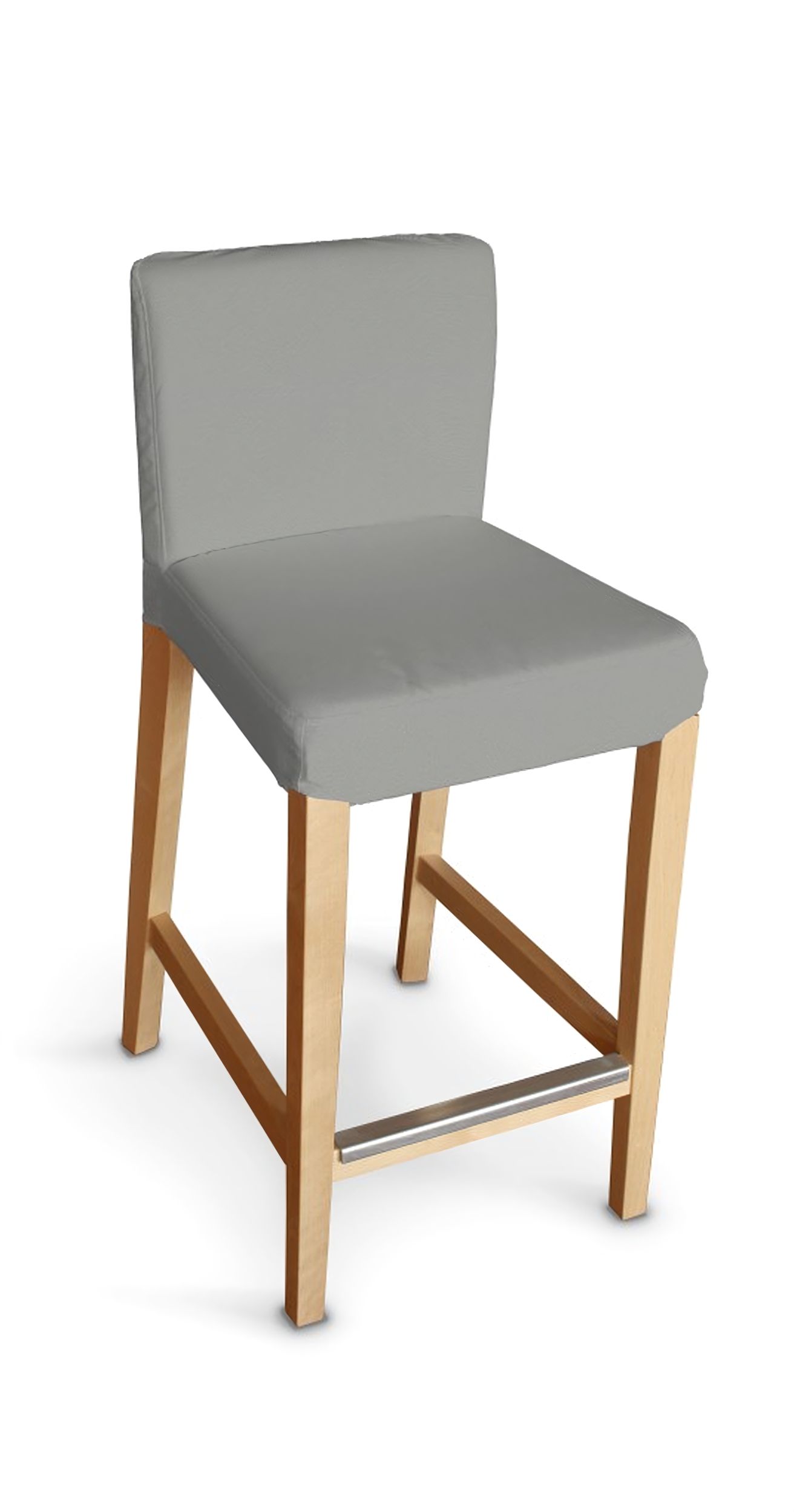 Henriksdal bar stool cover product colour grey