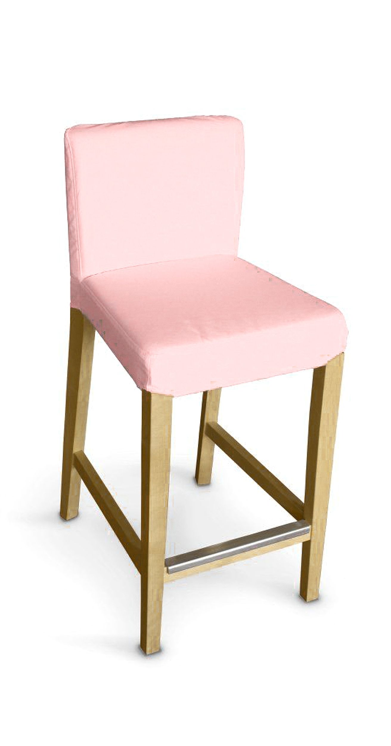 Henriksdal bar stool cover product colour pink