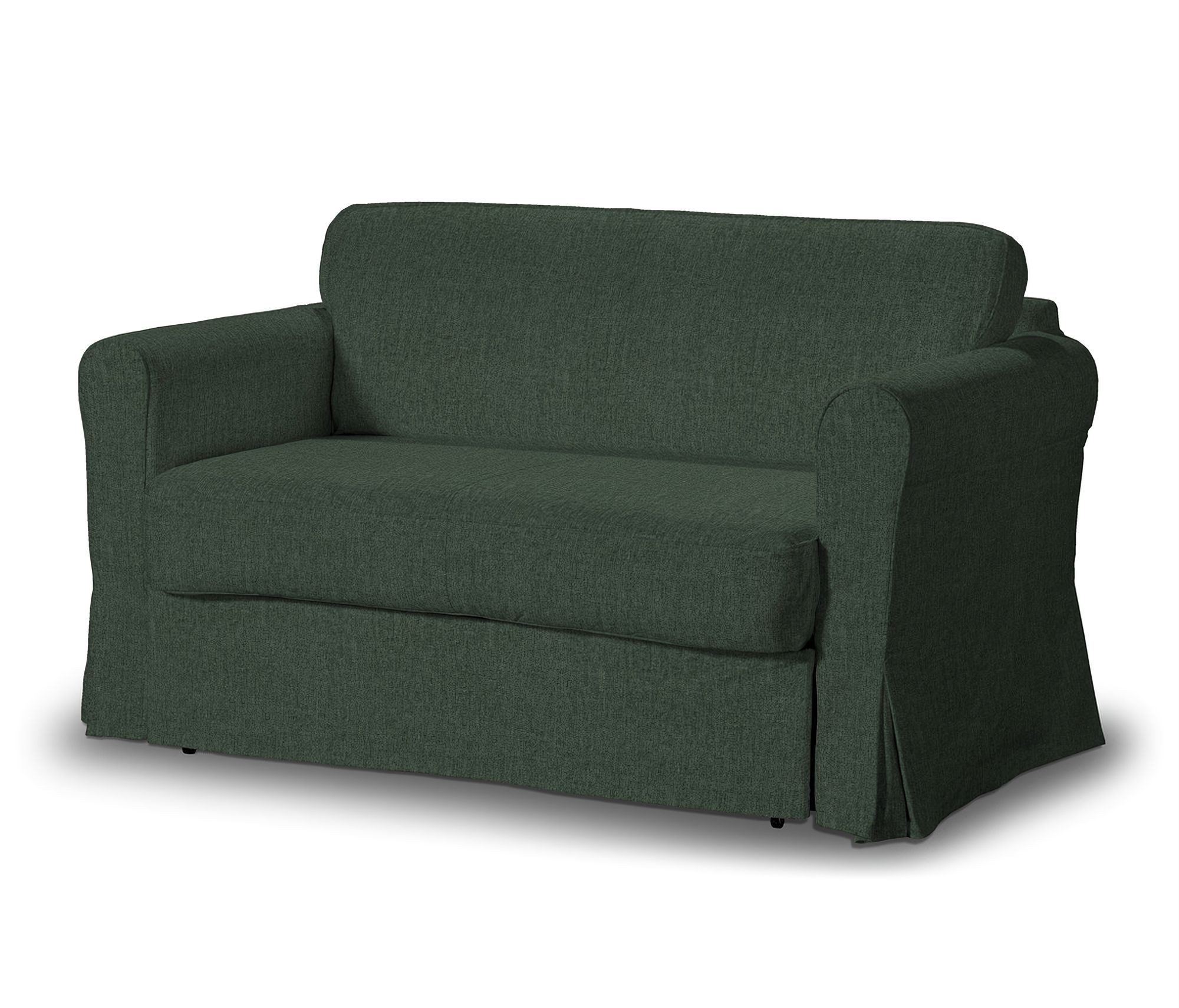 Hagalund sofa bed cover product colour green fabric structured