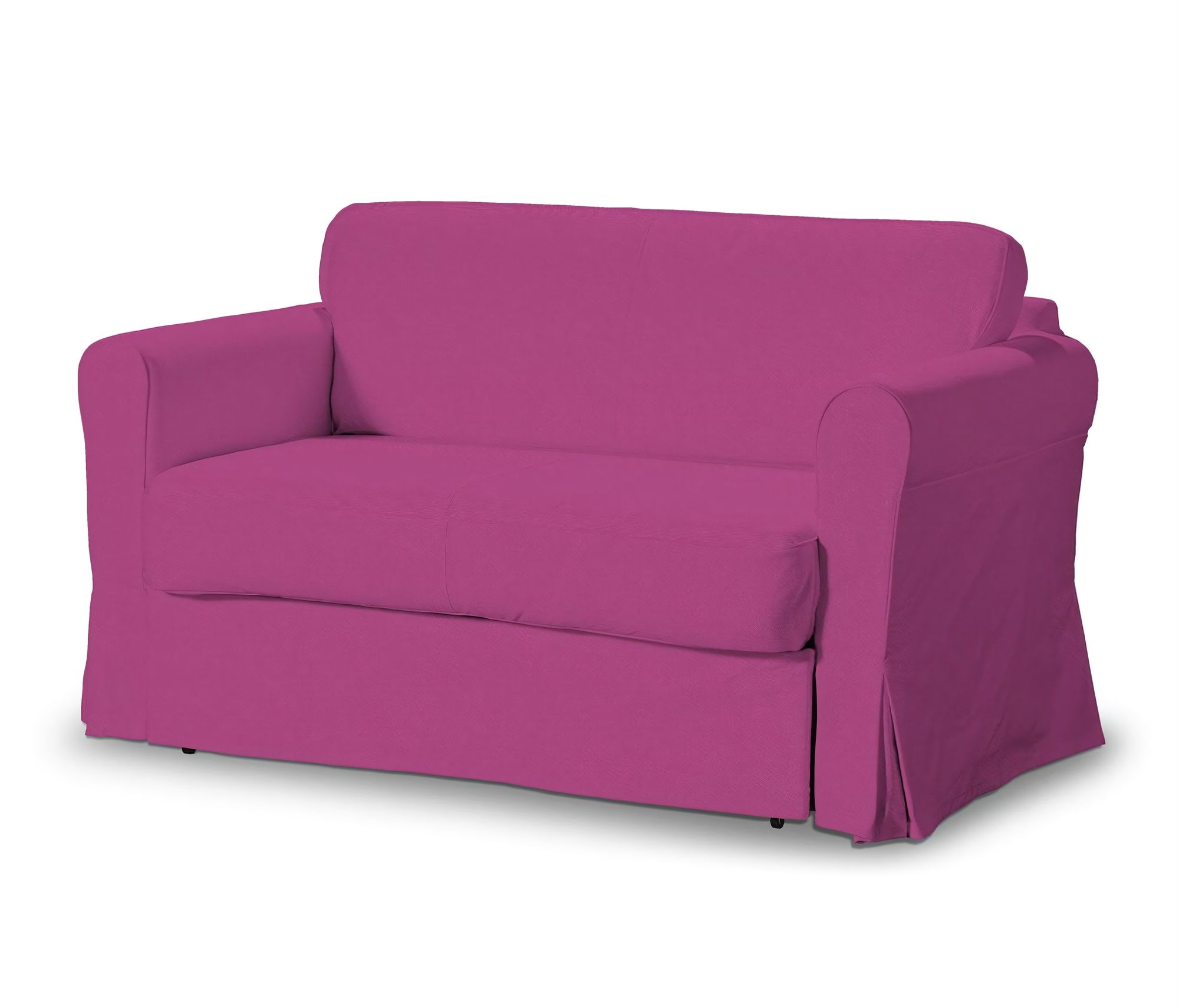 Hagalund sofa bed cover product colour pink fabric structured