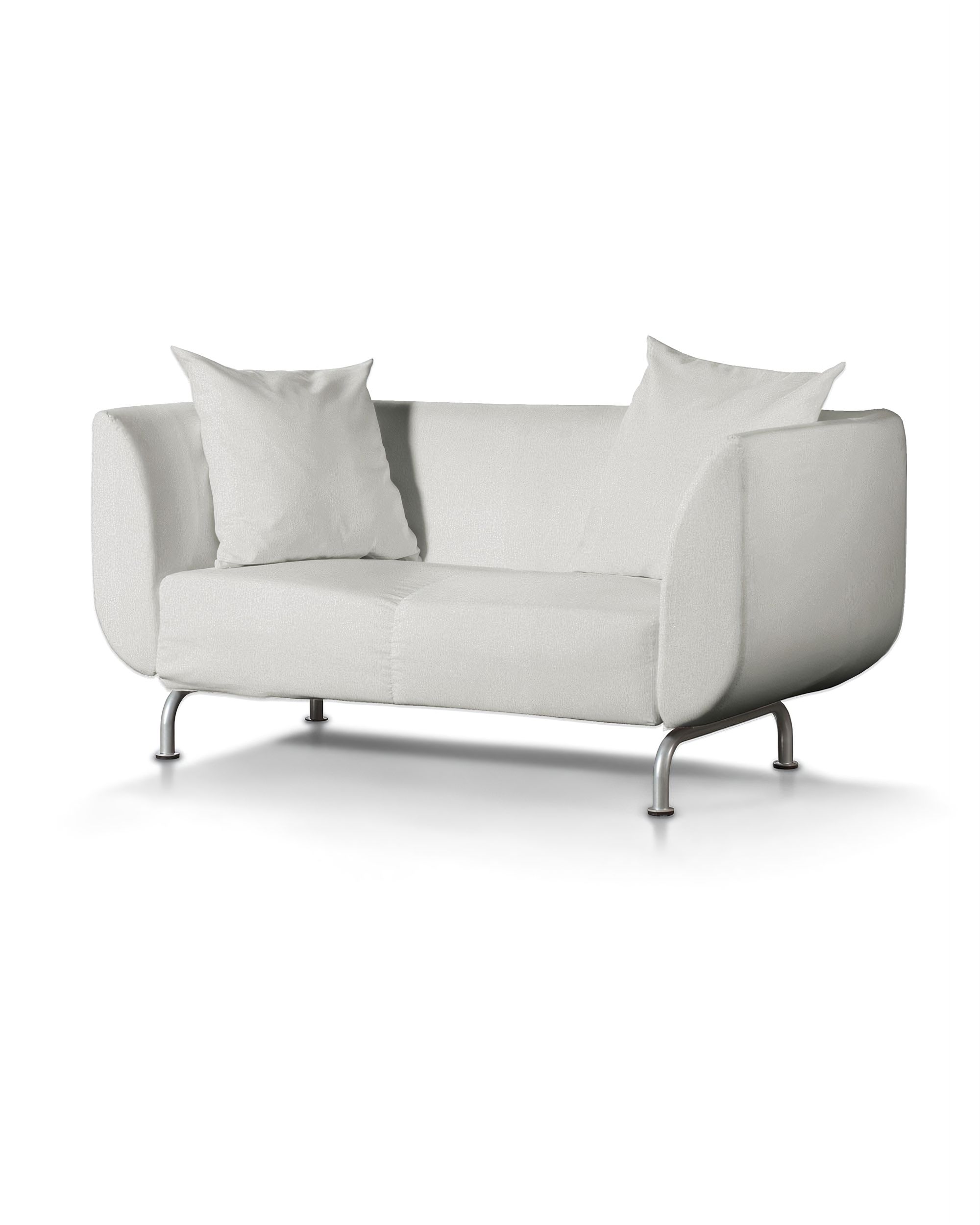 Stromstad 2-seater sofa cover product colour cream fabric structured