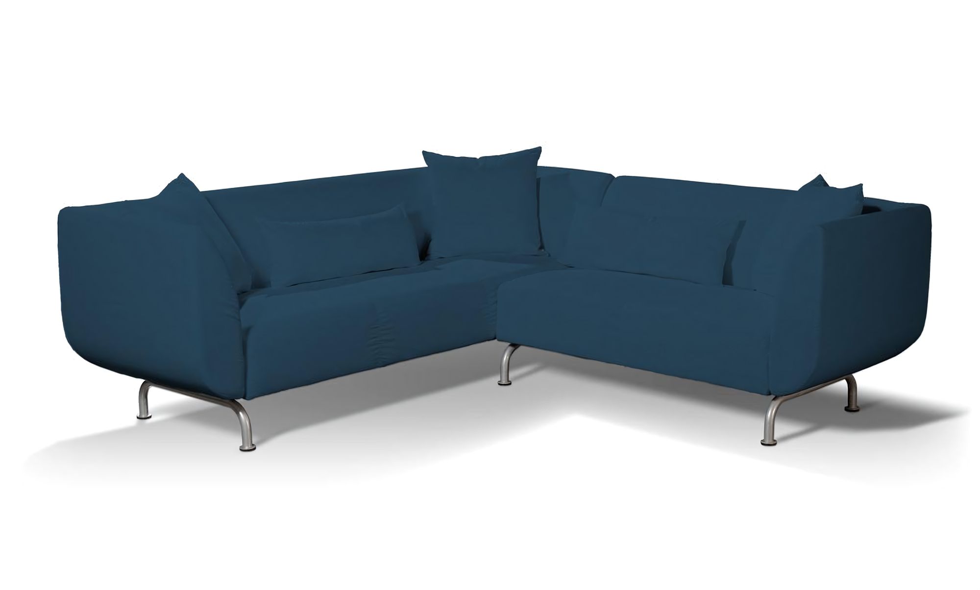Stromstad 3+2 seater corner sofa cover product colour navy blue