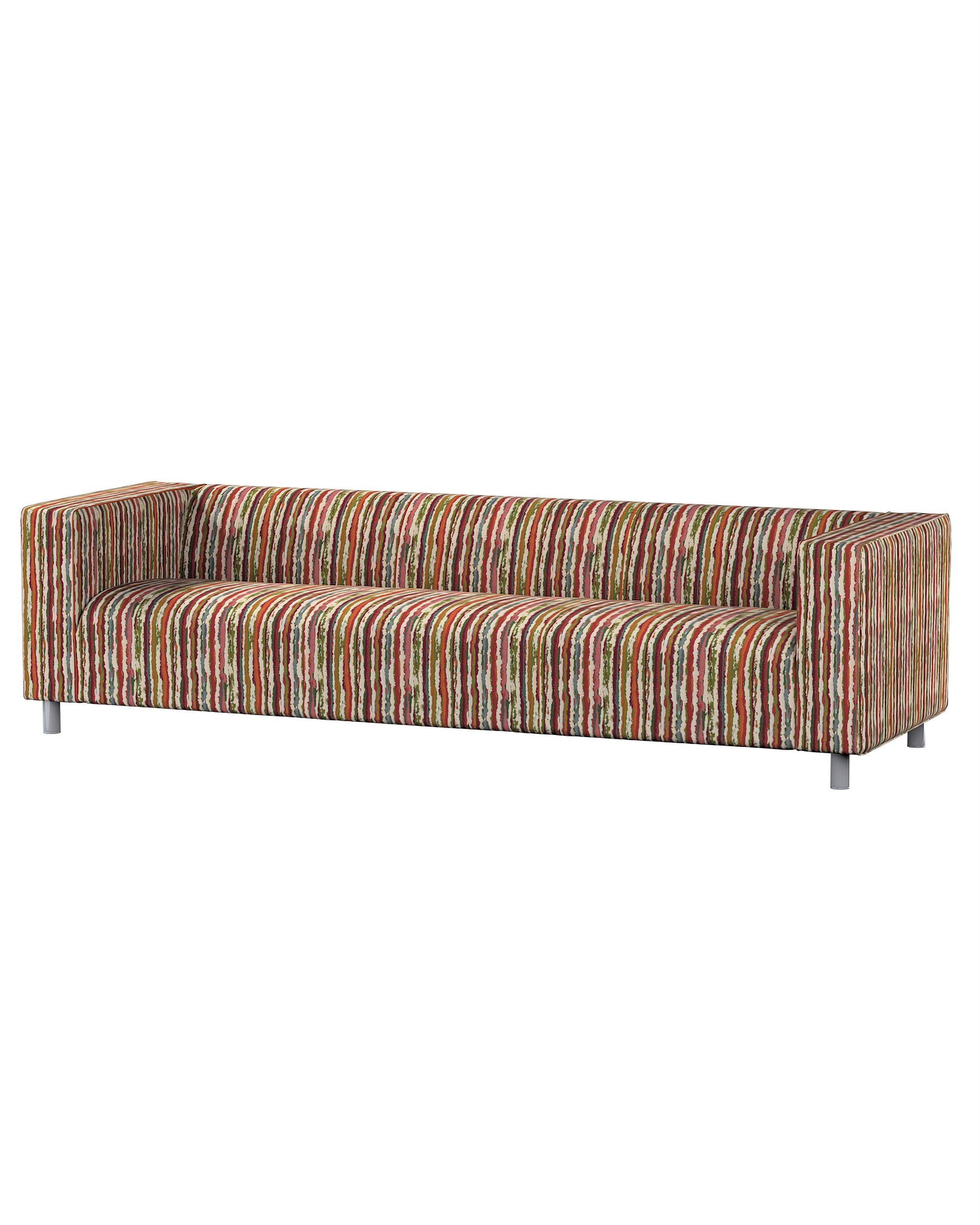 Klippan 4-seater sofa cover product colour multicolour fabric structured, patterned