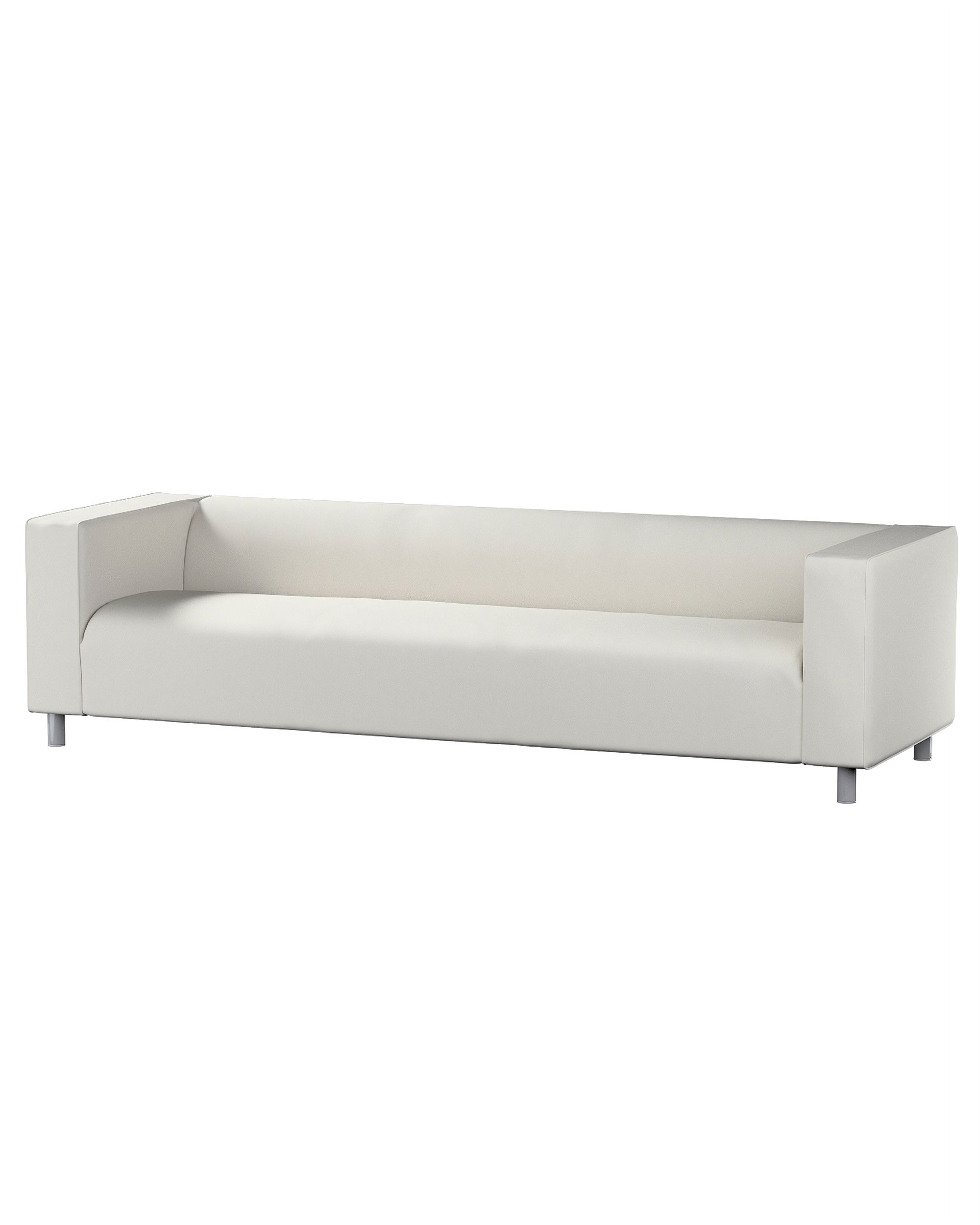 Klippan 4-seater sofa cover product colour grey fabric structured